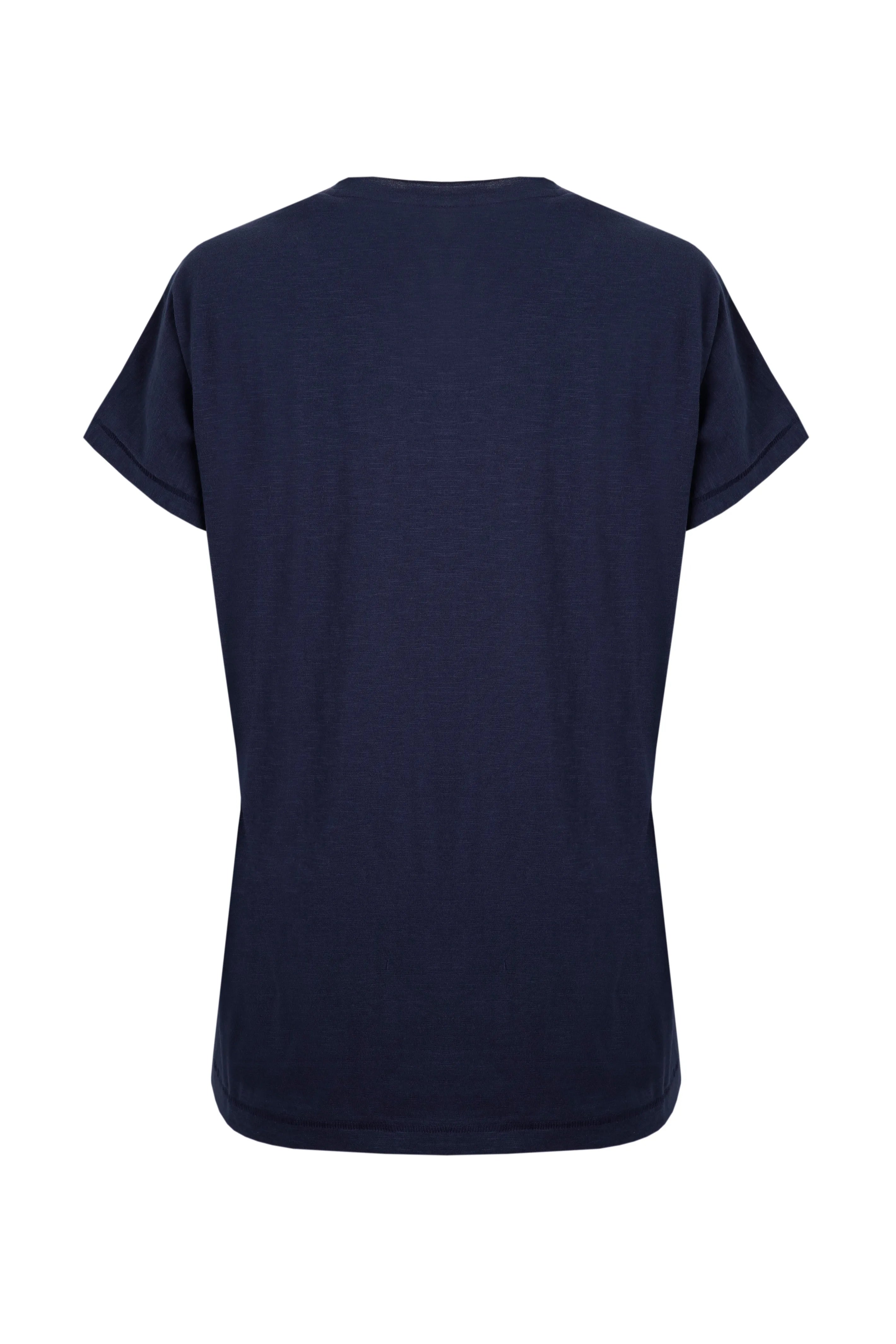 Women's Fly Free Organic Cotton Slub Graphic T-Shirt | Weird Fish | Portwest - The Outdoor Shop