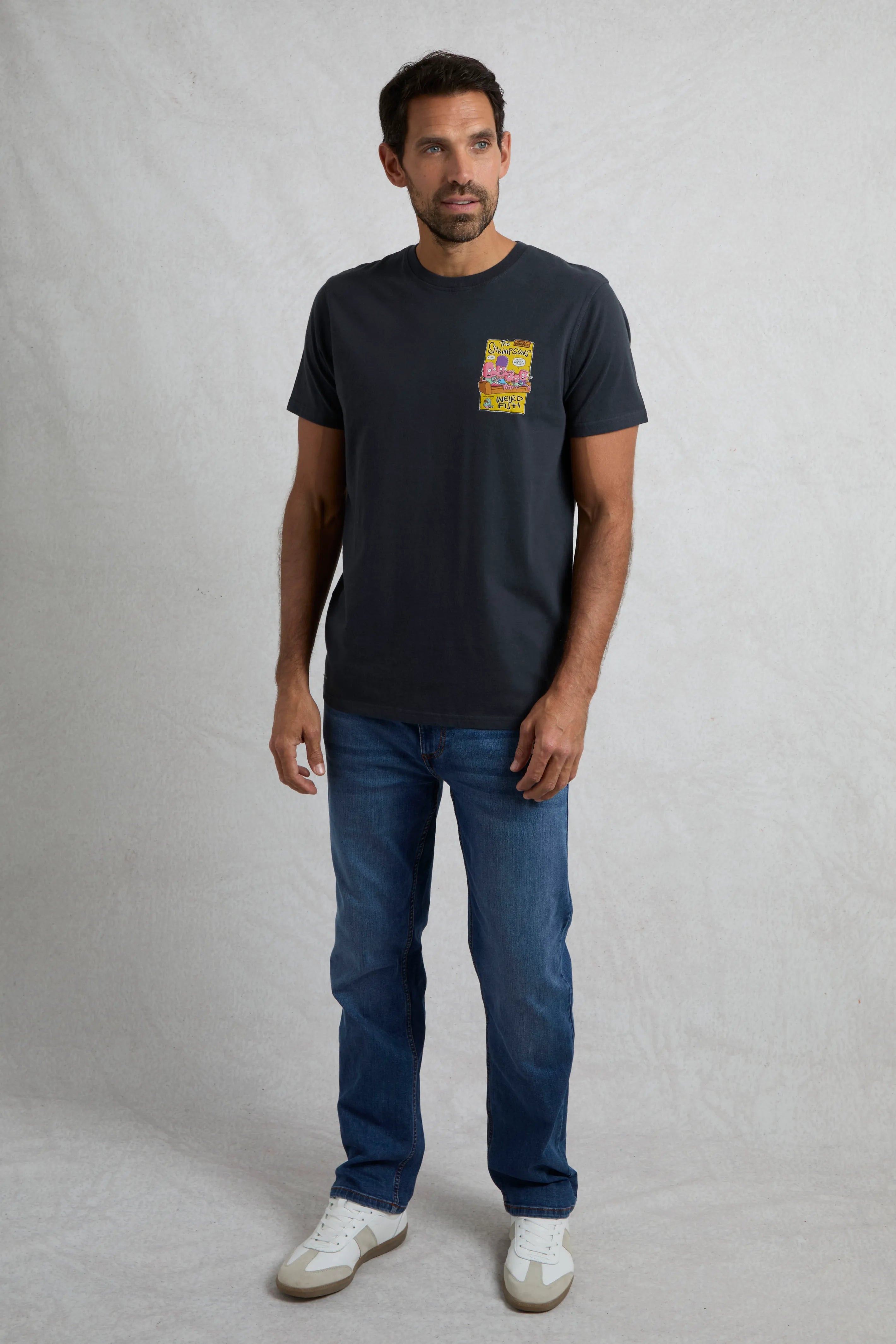 Men's Shrimpsons Back Print Artist T-Shirt | Weird Fish | Portwest - The Outdoor Shop