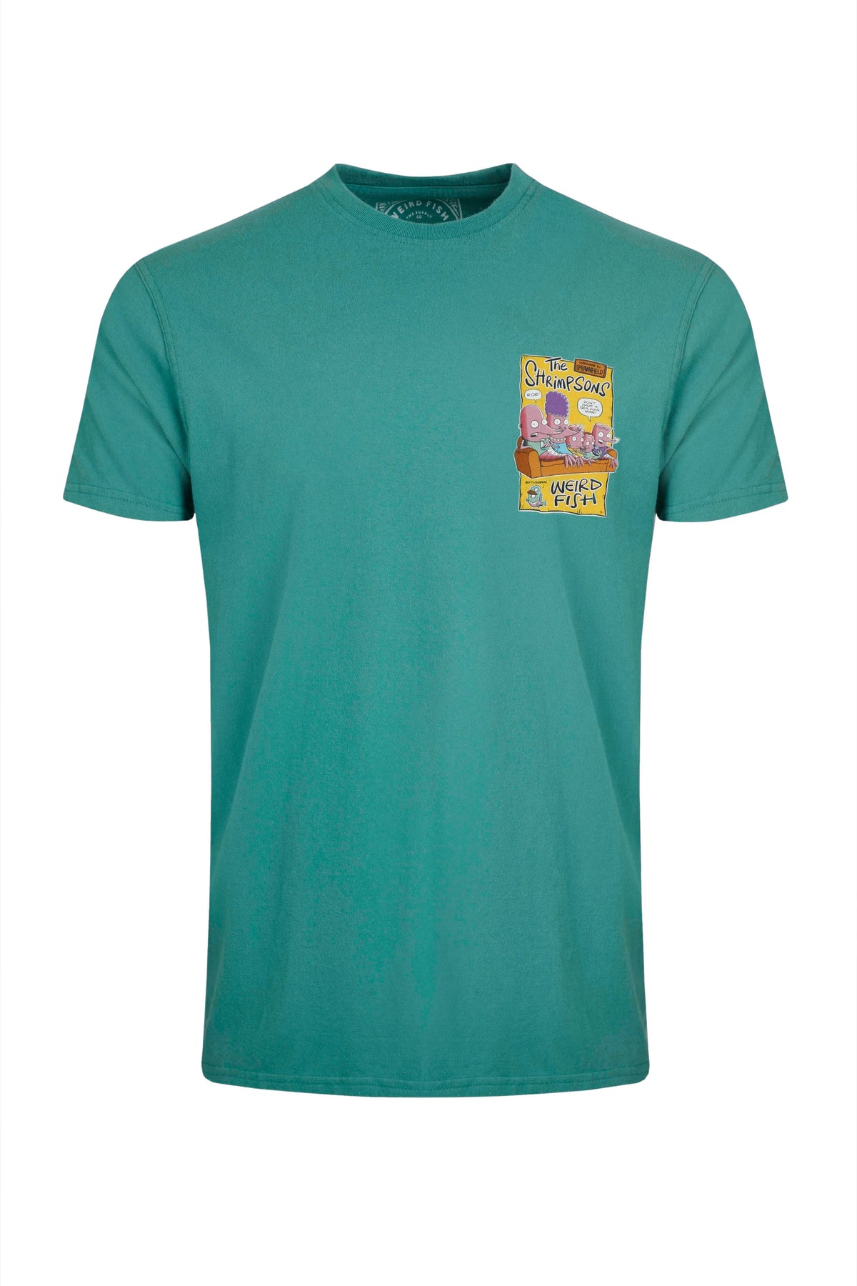 Men's Shrimpsons Back Print Artist T-Shirt | Weird Fish | Portwest - The Outdoor Shop