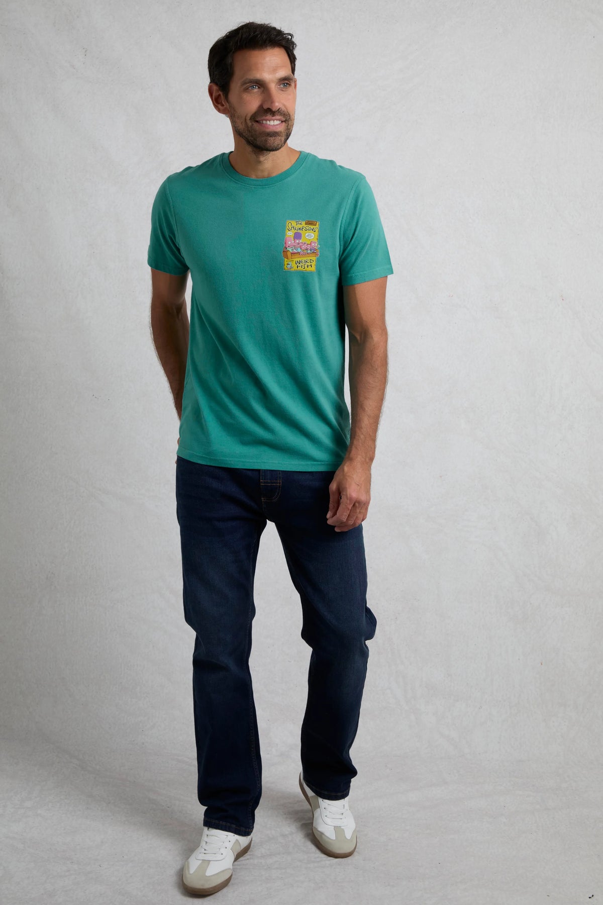 Men's Shrimpsons Back Print Artist T-Shirt | Weird Fish | Portwest - The Outdoor Shop