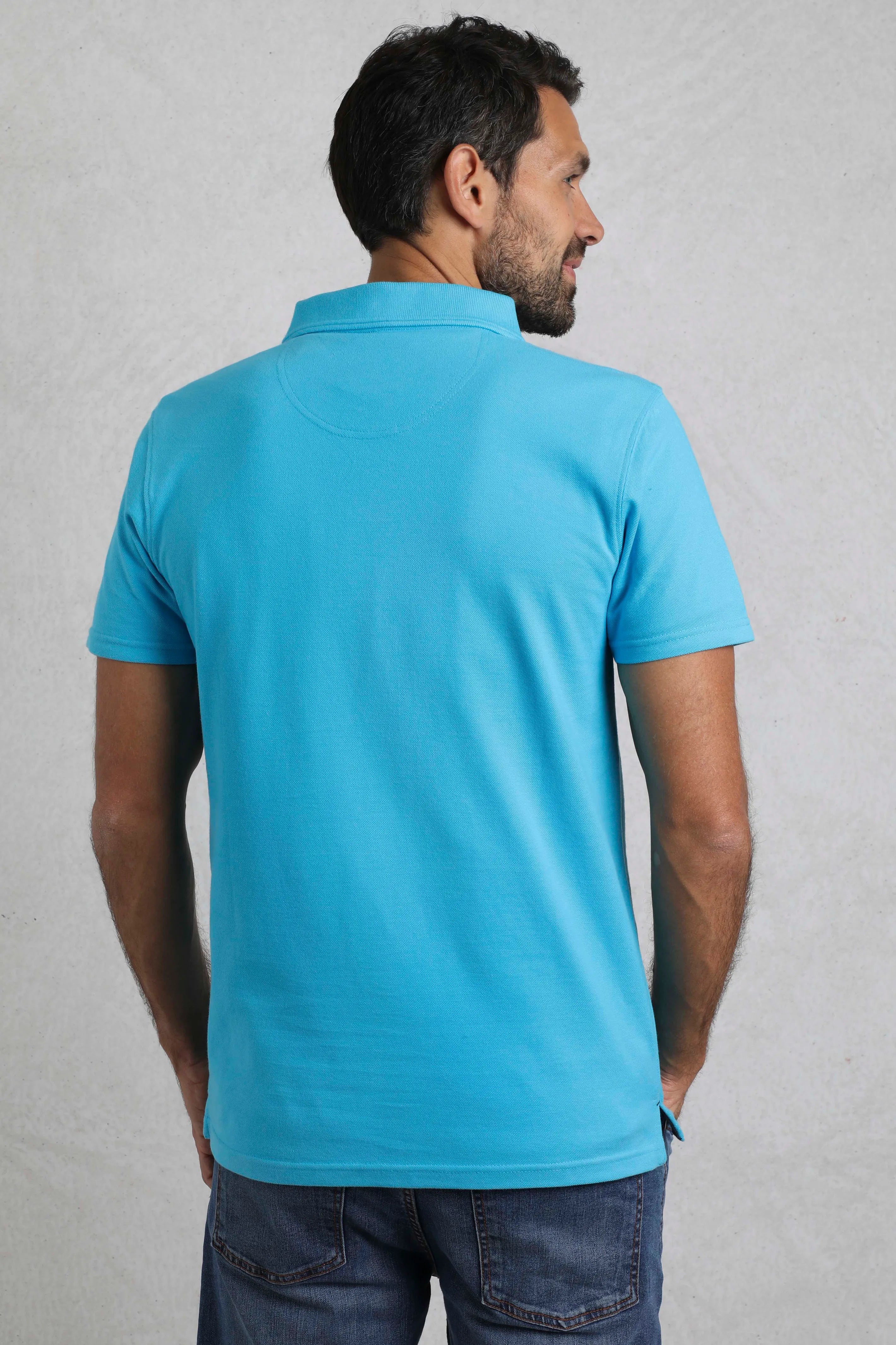 Men's Miles Organic Cotton Pique Polo Shirt | Weird Fish | Portwest - The Outdoor Shop