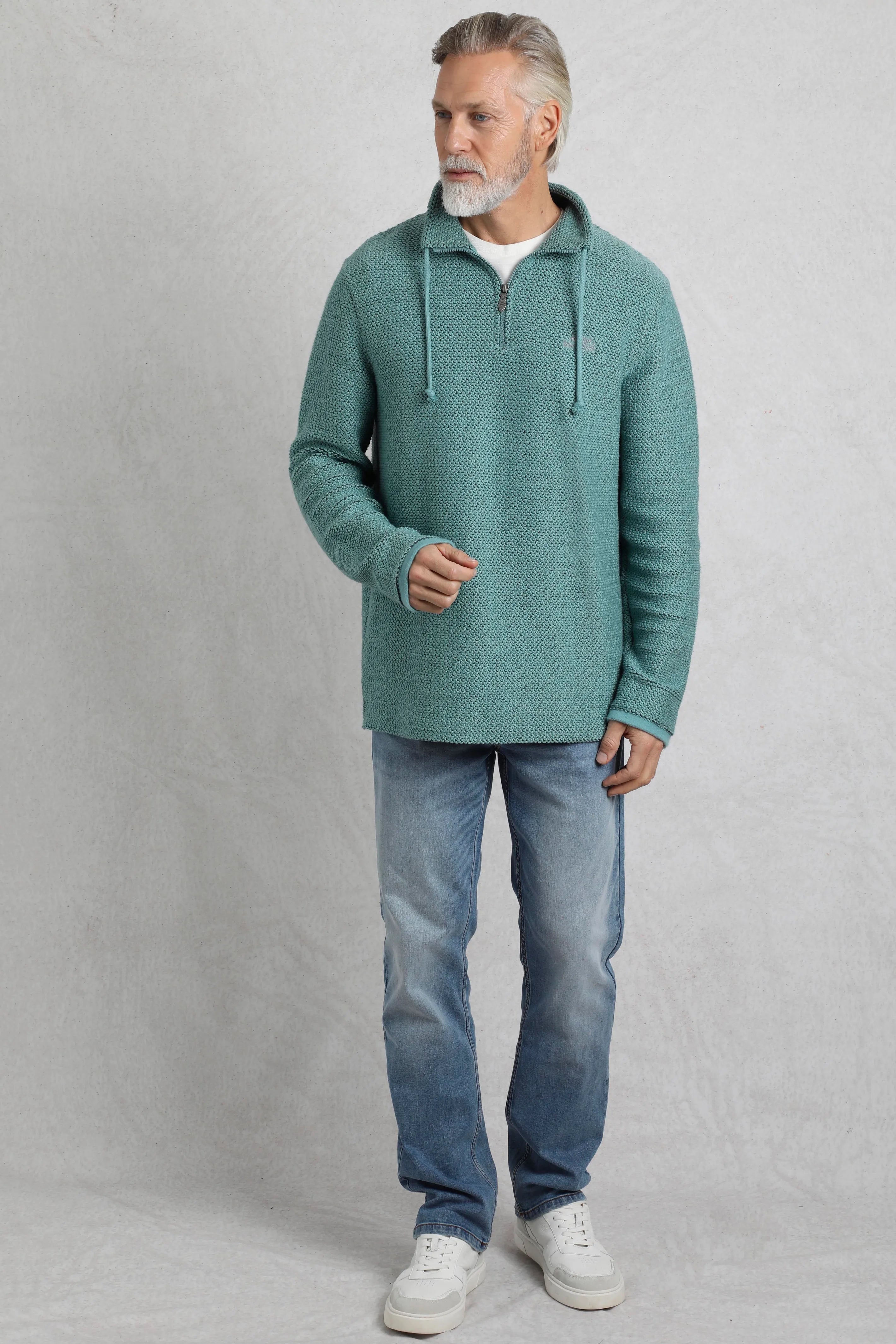 Men's Cruiser 1/4 Zip Eco Macaroni | Weird Fish | Portwest - The Outdoor Shop