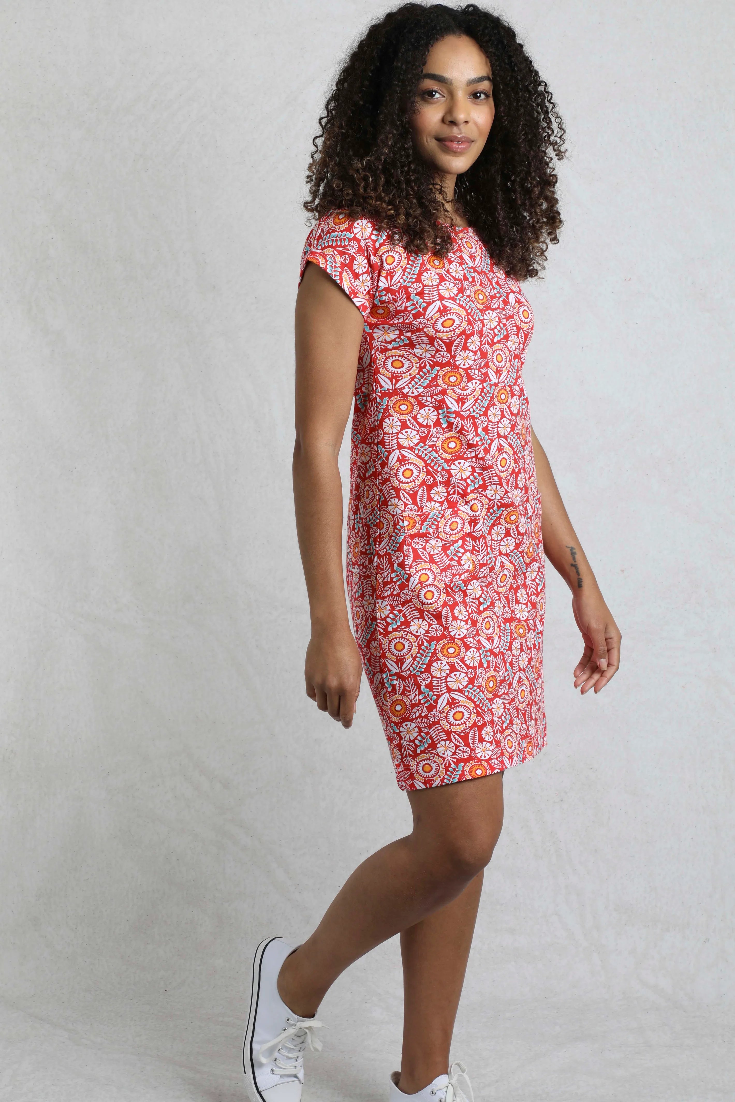 Women's Tallahassee Organic Jersey Dress | Weird Fish | Portwest - The Outdoor Shop