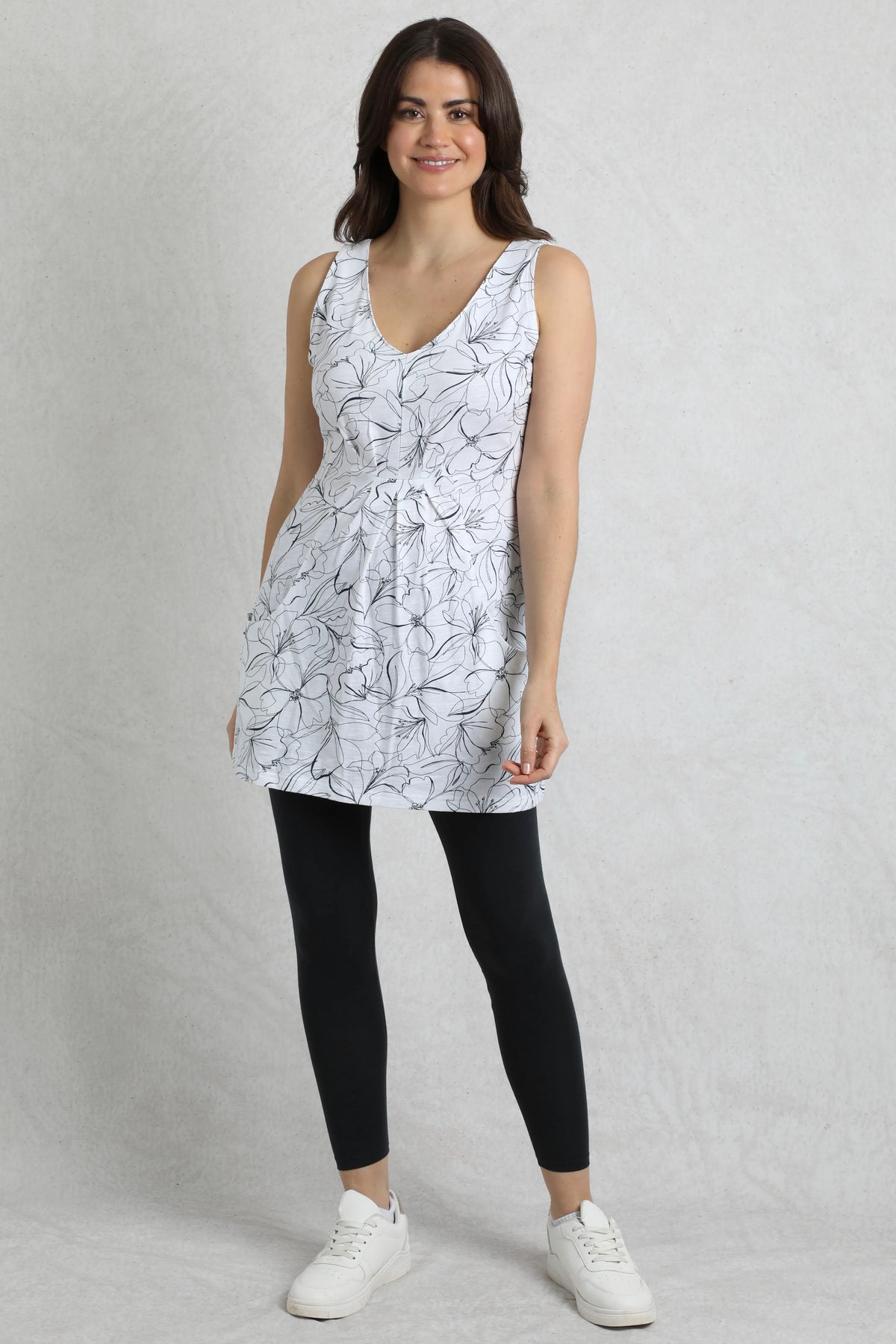 Women's Indus Printed Jersey Tunic | Weird Fish | Portwest - The Outdoor Shop