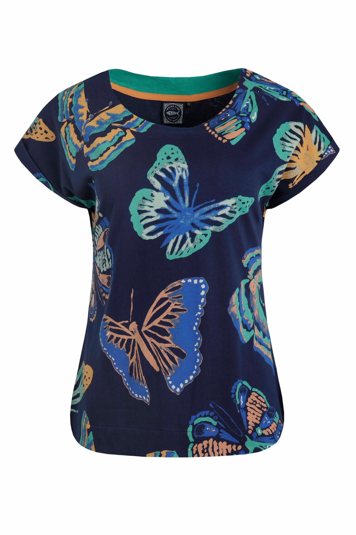 Women's Paw Paw Organic Cotton Printed T-Shirt | Weird Fish | Portwest - The Outdoor Shop