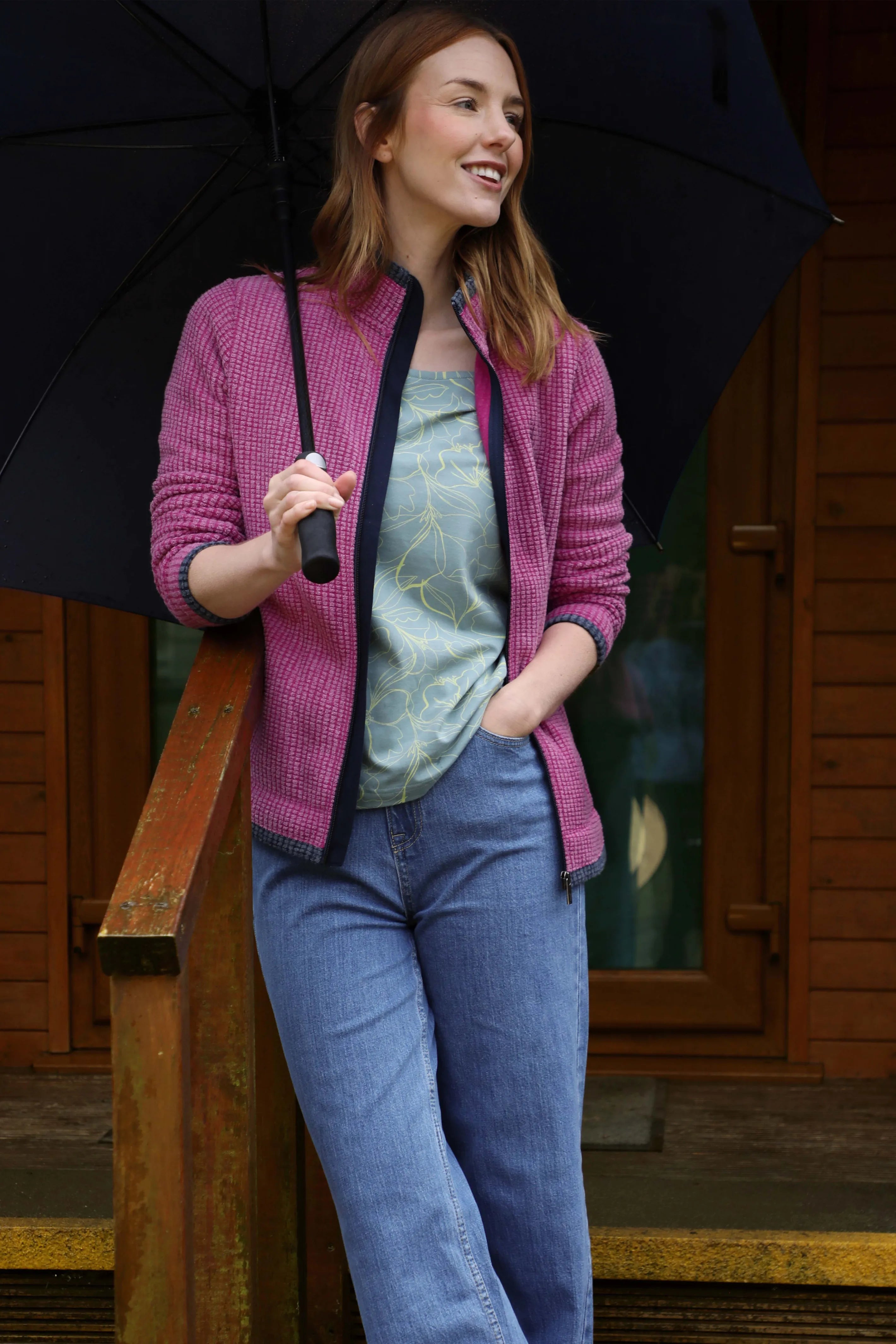 Women's Ariana Eco Full Zip Grid Fleece | Weird Fish | Portwest - The Outdoor Shop