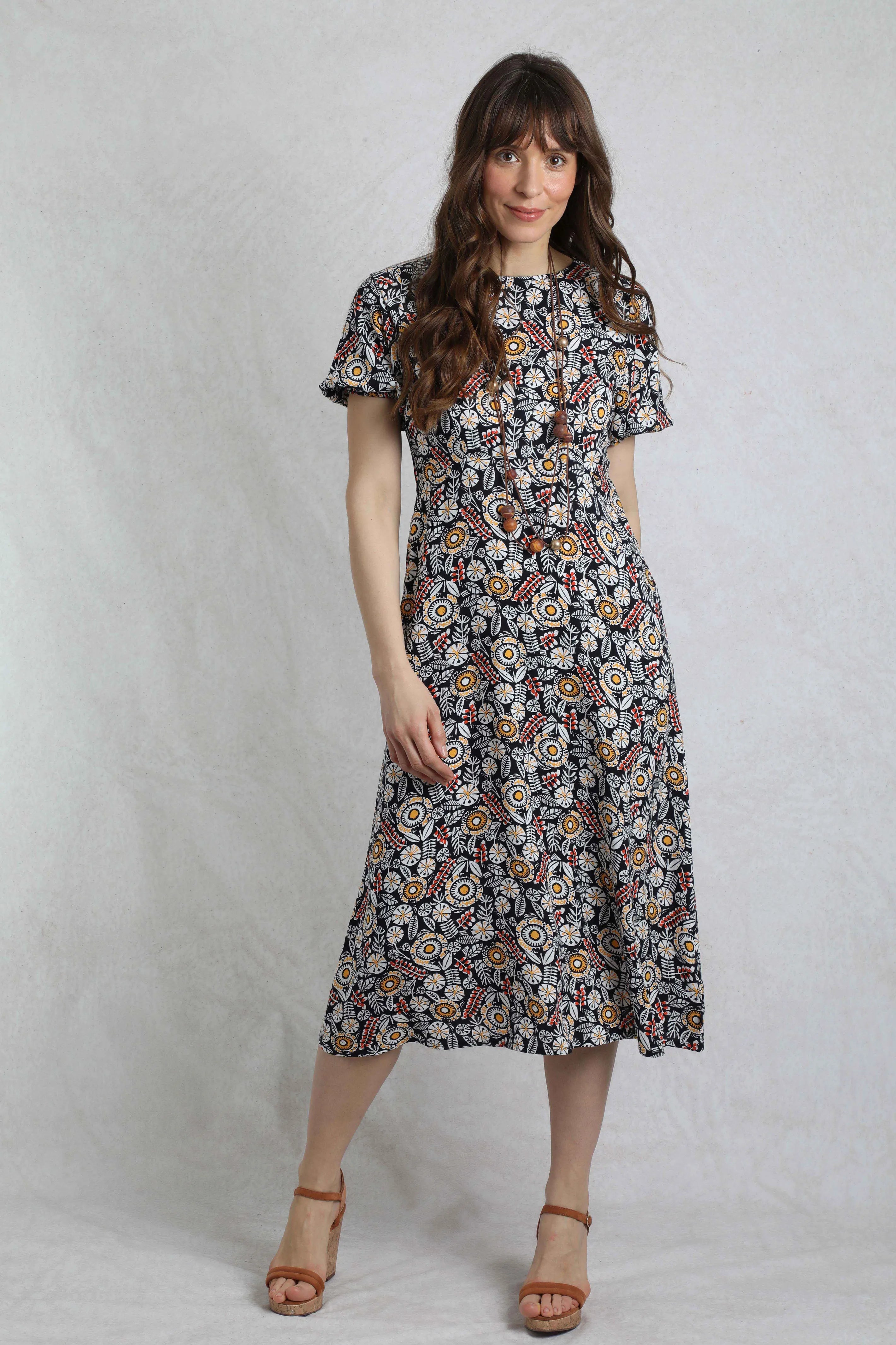 Women's Everly LivaEco™ Printed Viscose Dress | Weird Fish | Portwest - The Outdoor Shop