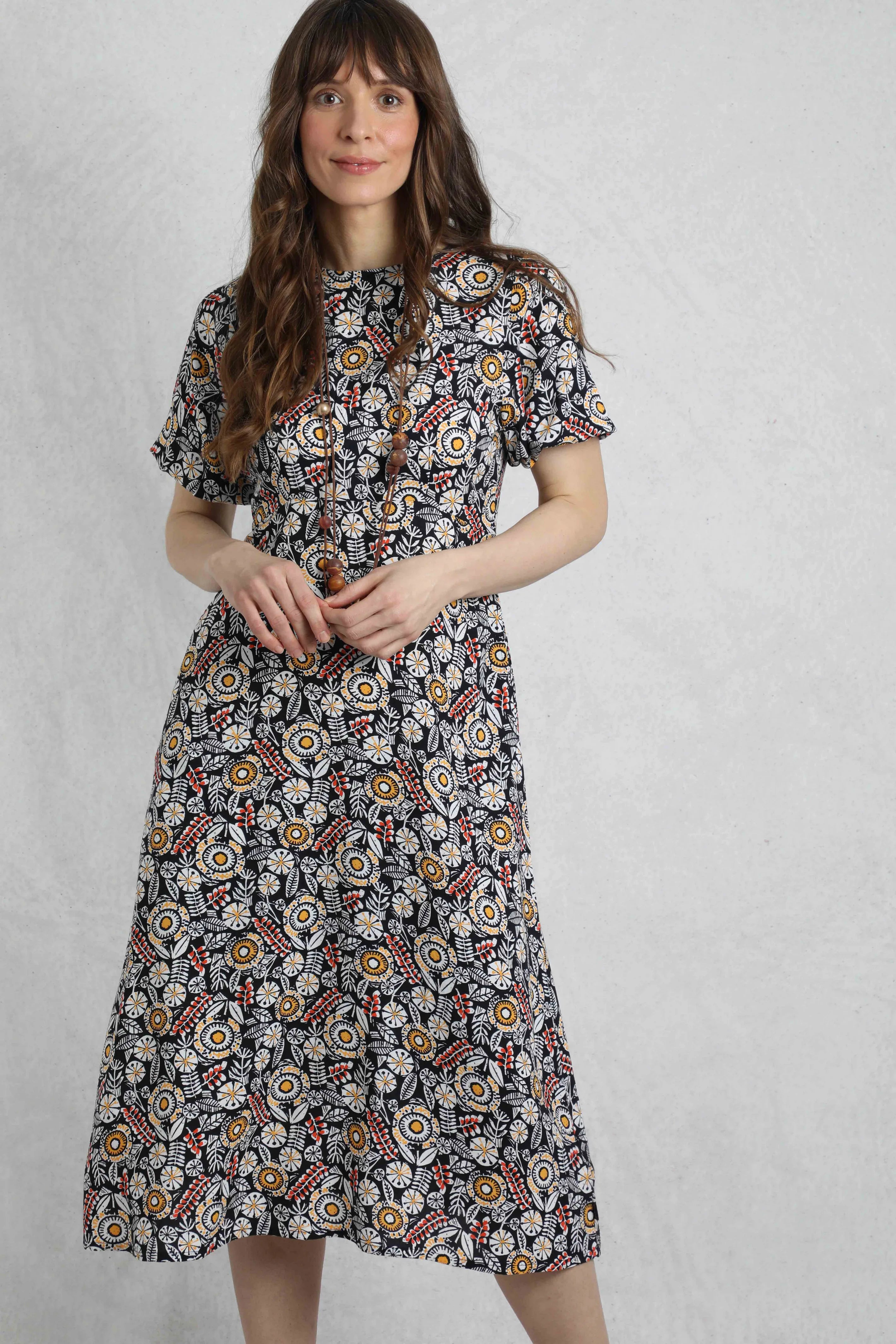 Women's Everly LivaEco™ Printed Viscose Dress | Weird Fish | Portwest - The Outdoor Shop