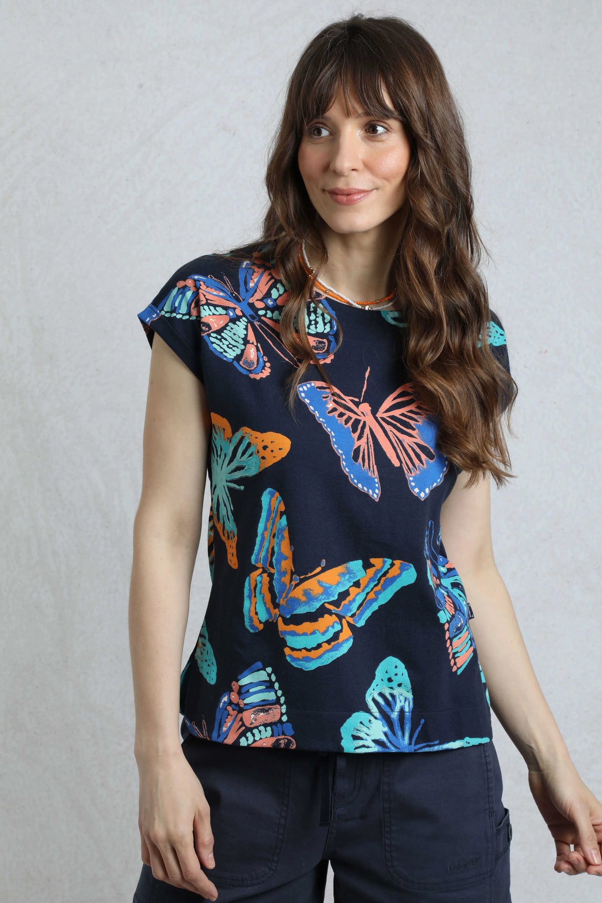 Women's Paw Paw Organic Cotton Printed T-Shirt | Weird Fish | Portwest - The Outdoor Shop
