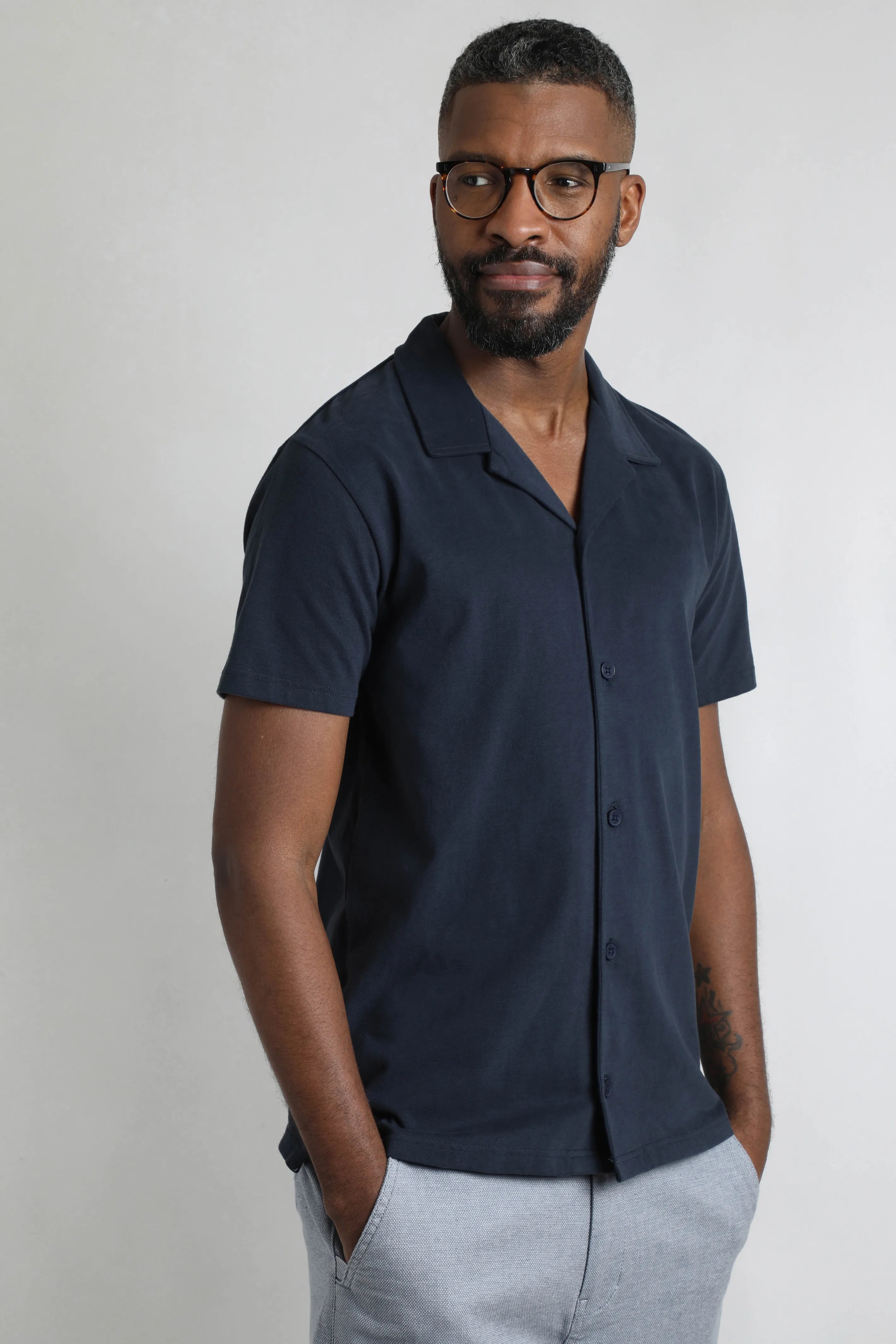 Men's Grafton Organic Cotton Soft Jersey Shirt | Weird Fish | Portwest - The Outdoor Shop