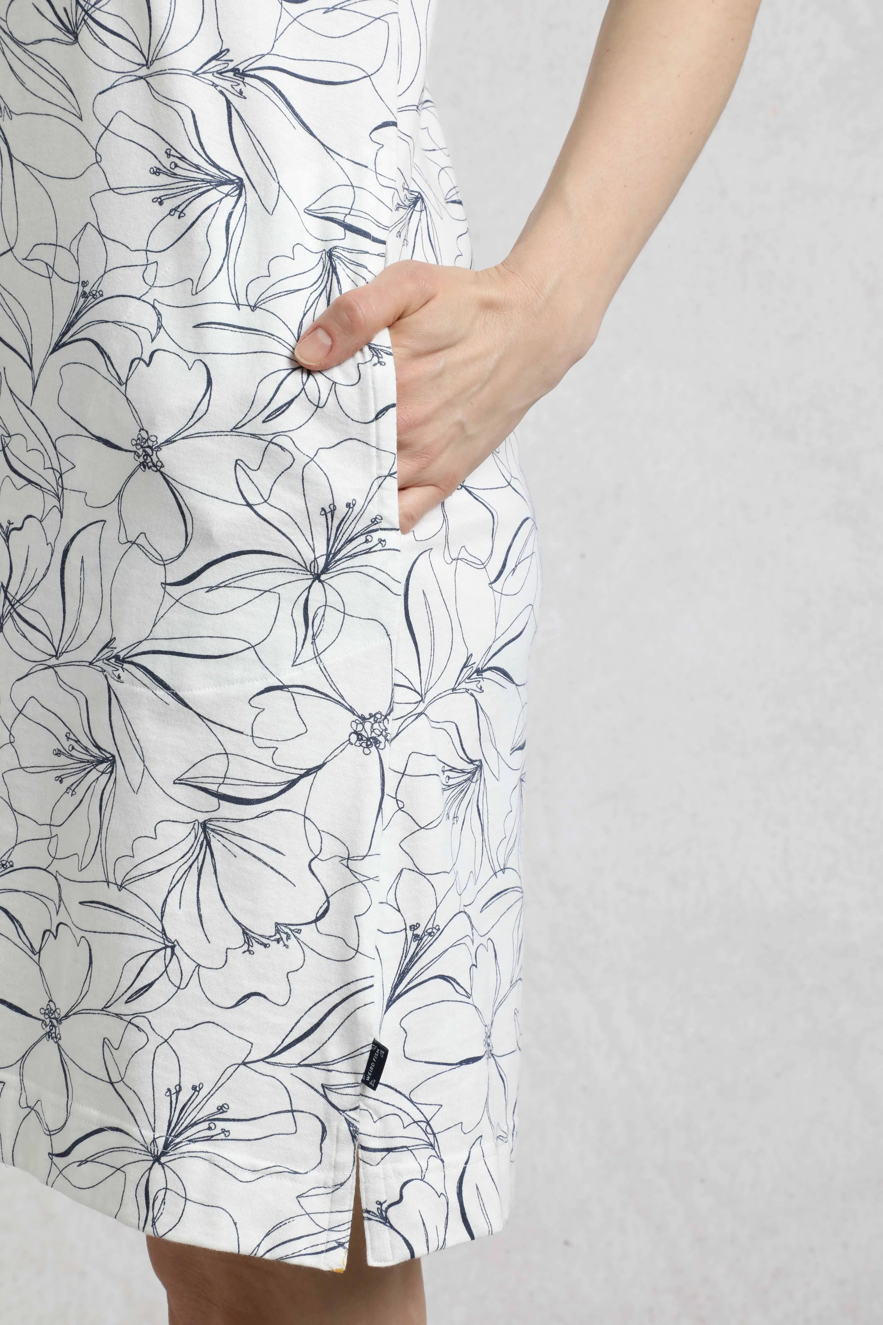 Women's Suffolks Organic Cotton Printed Jersey Dress