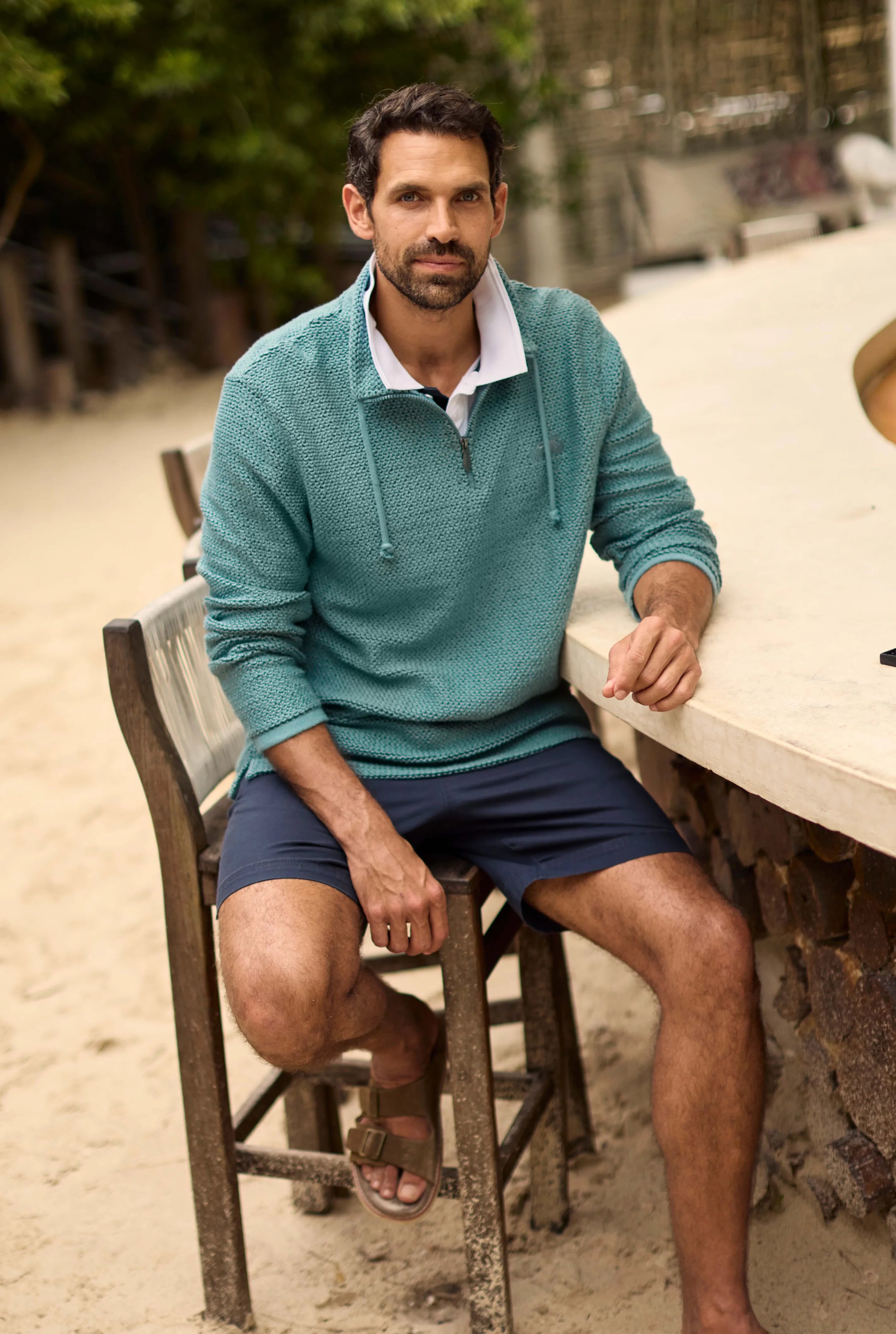 Men's Cruiser 1/4 Zip Eco Macaroni | Weird Fish | Portwest - The Outdoor Shop