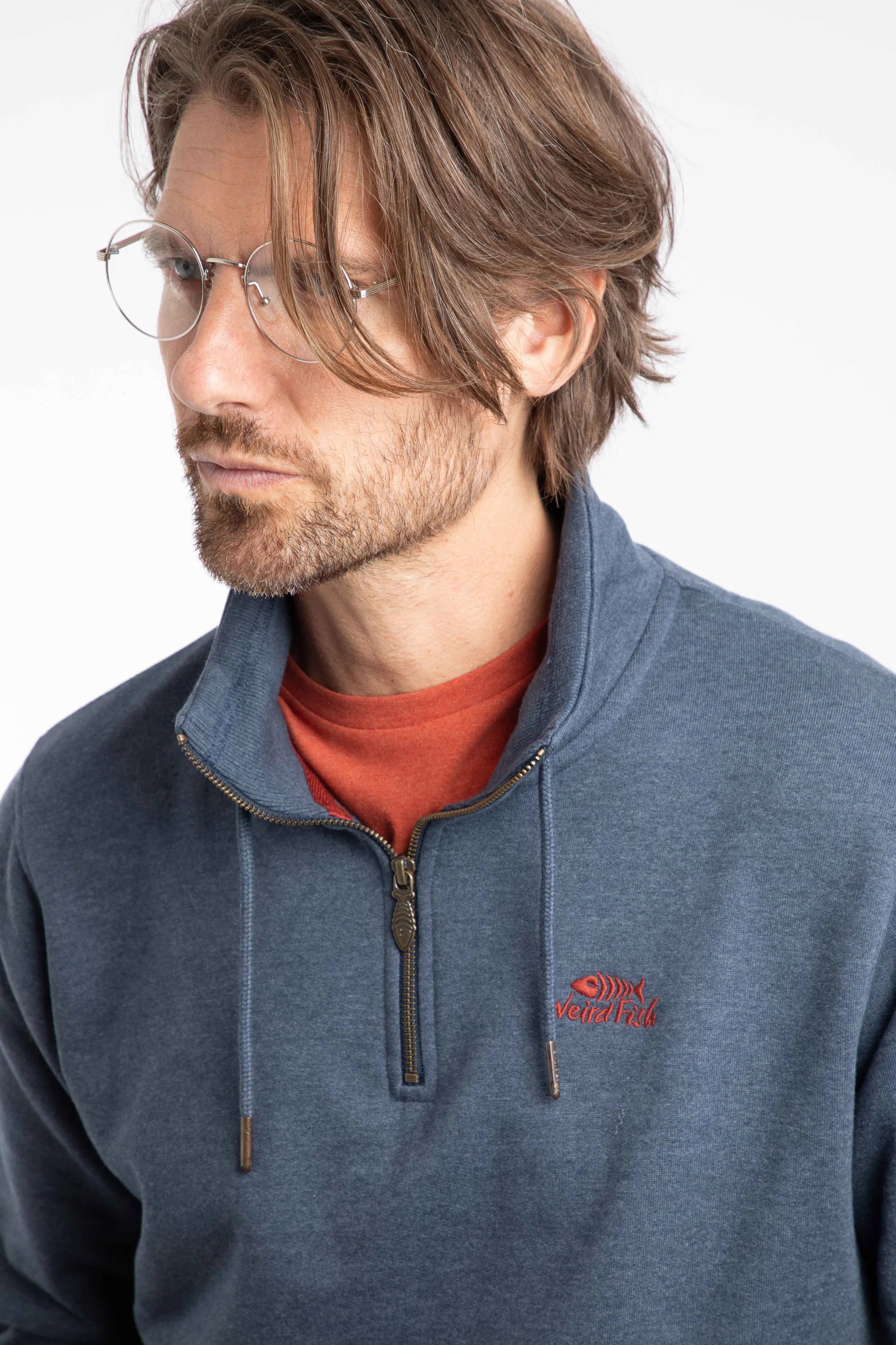 Weirdfish Brampton 1/4 Zip Sweatshirt | Weird Fish | Portwest - The Outdoor Shop