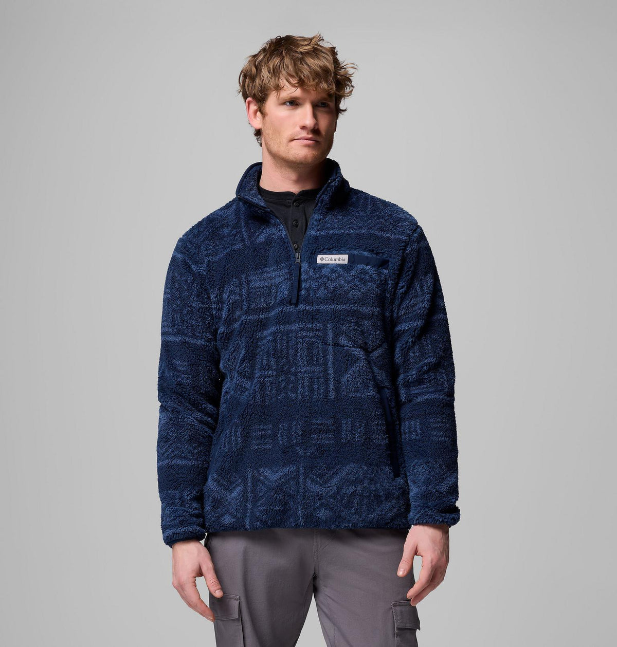 Men's Rugged Ridge™ Sherpa Half Zip Fleece | COLUMBIA | Portwest - The Outdoor Shop