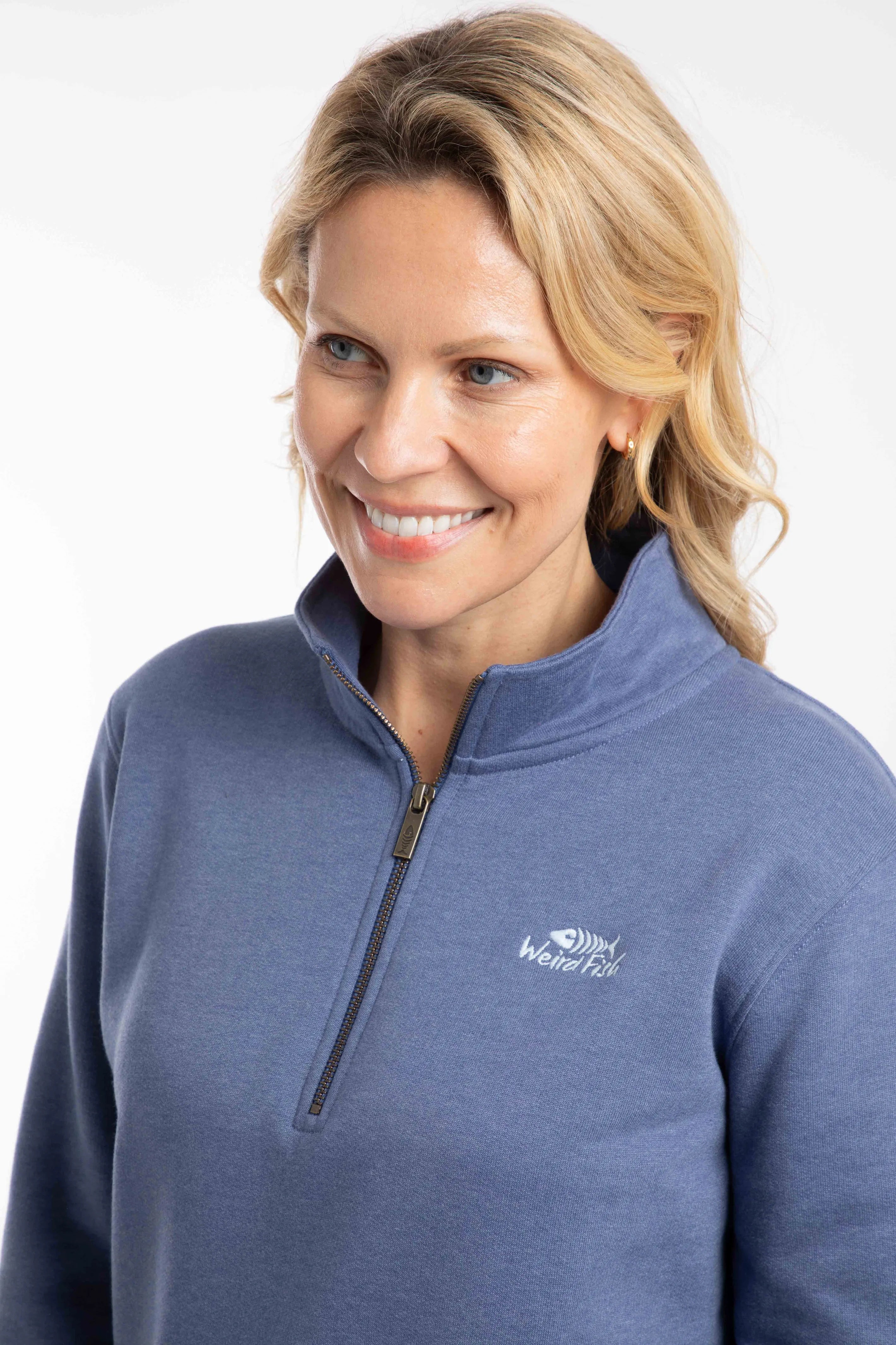 Weirdfish Avery 1/4 Zip Sweatshirt | Weird Fish | Portwest - The Outdoor Shop