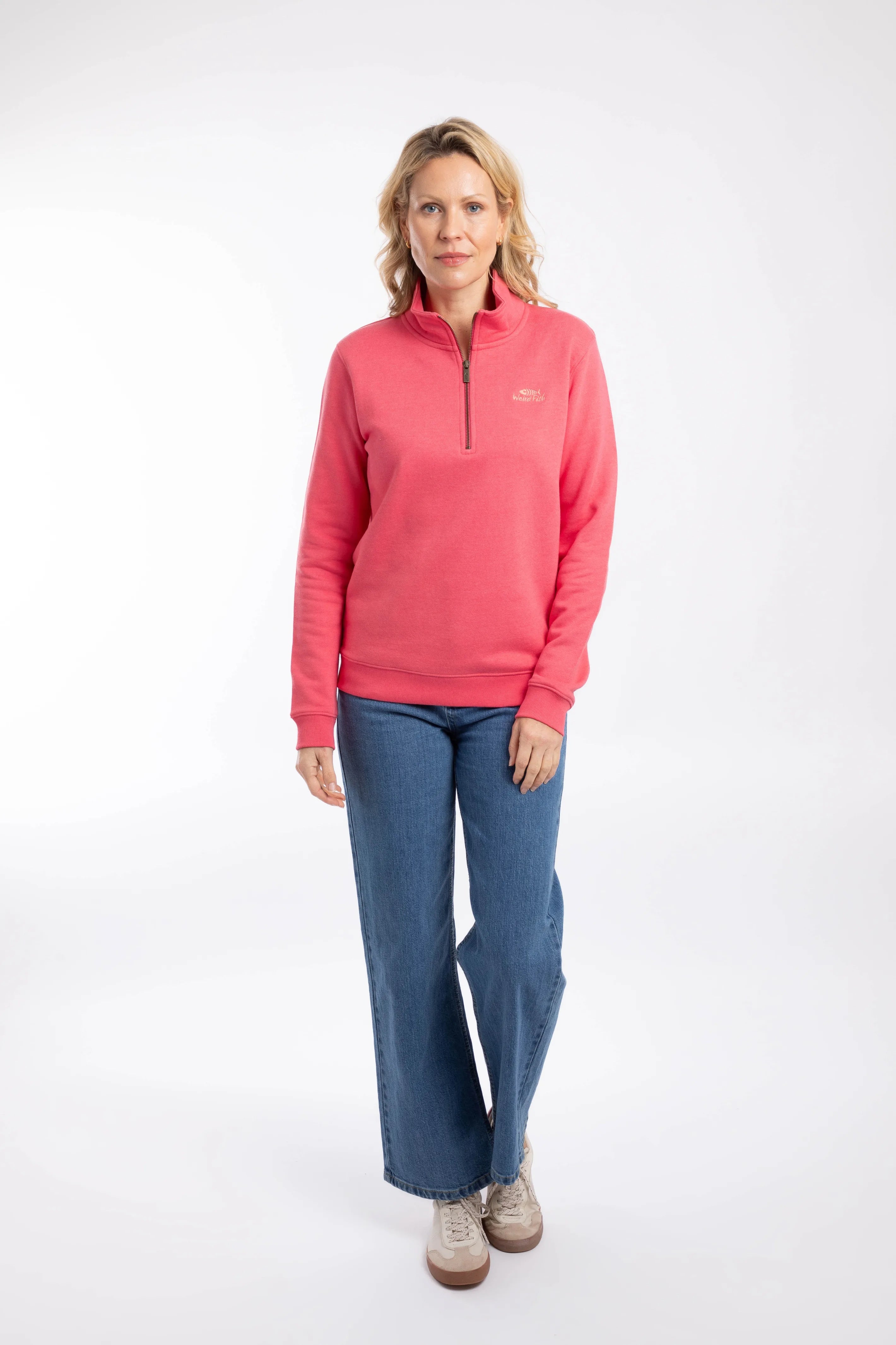 Weirdfish Avery 1/4 Zip Sweatshirt | Weird Fish | Portwest - The Outdoor Shop