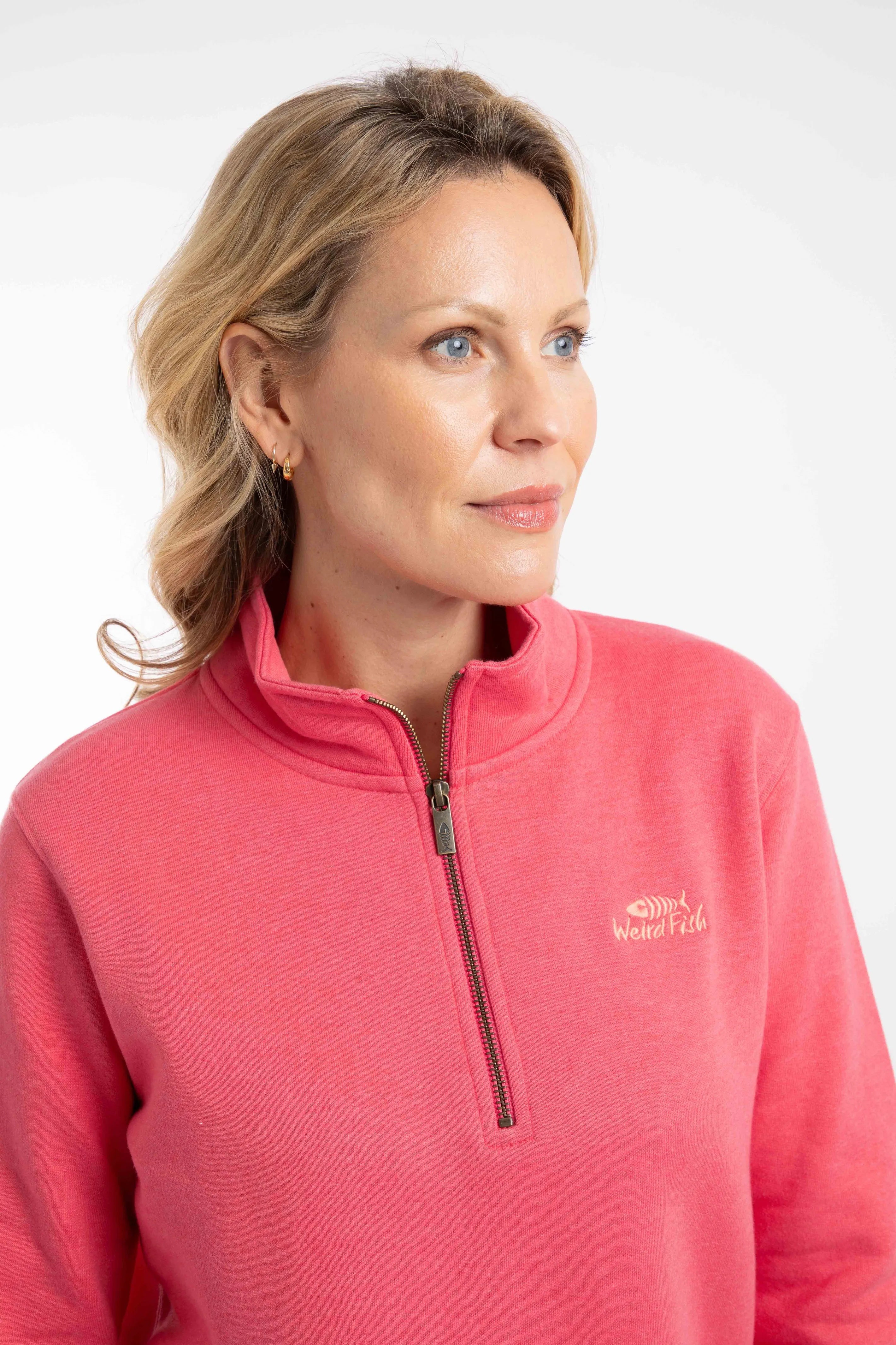 Weirdfish Avery 1/4 Zip Sweatshirt | Weird Fish | Portwest - The Outdoor Shop