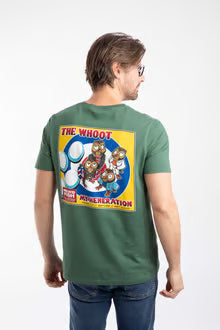 Weirdfish The Whoot Back Print Artist T-Shirt | Weird Fish | Portwest - The Outdoor Shop