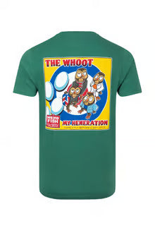Weirdfish The Whoot Back Print Artist T-Shirt | Weird Fish | Portwest - The Outdoor Shop