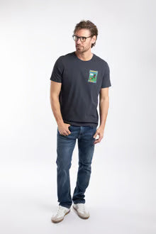 Weirdfish Holy Whale Back Print Artist T-Shirt | WEIRD FISH | Portwest - The Outdoor Shop