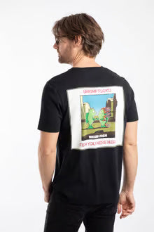 Weirdfish Fish You Were Here Back Print Artist T-Shirt | Weird Fish | Portwest - The Outdoor Shop