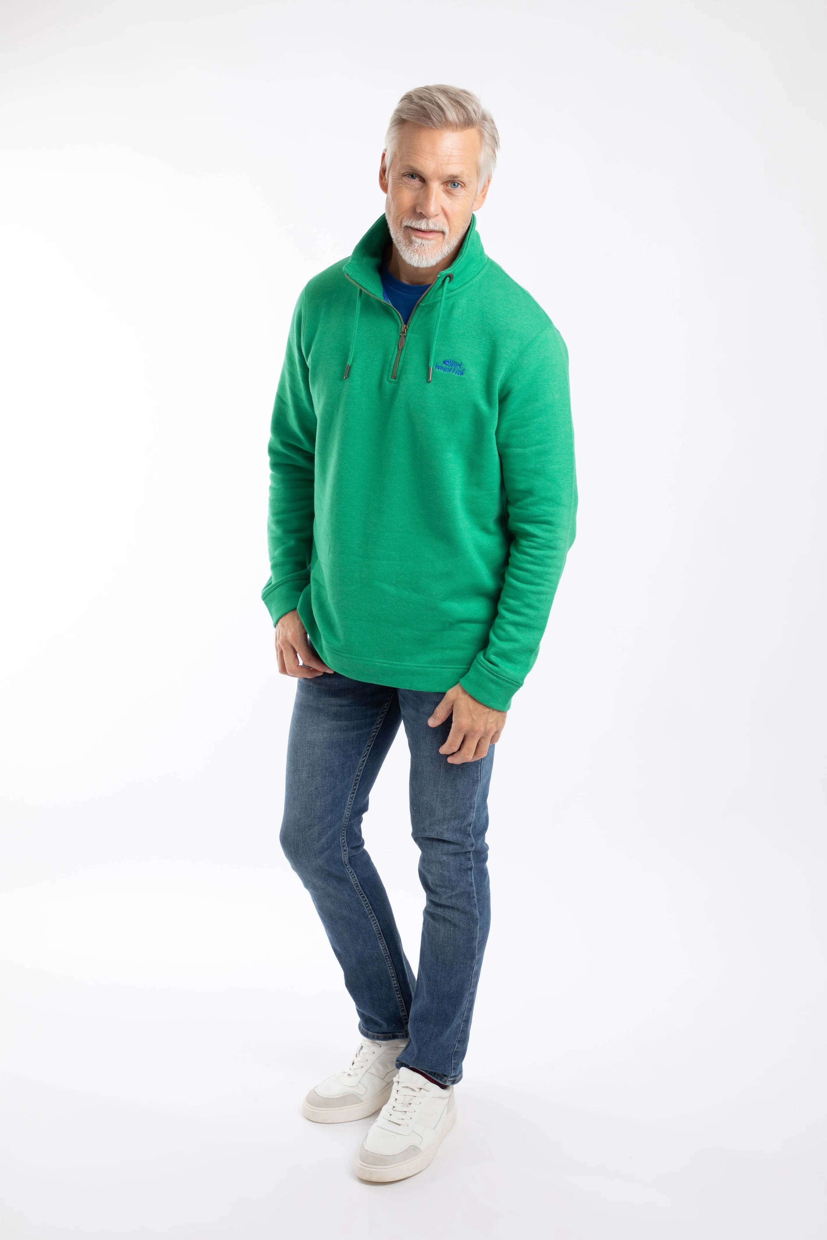 Weirdfish Brampton 1/4 Zip Sweatshirt | Weird Fish | Portwest - The Outdoor Shop