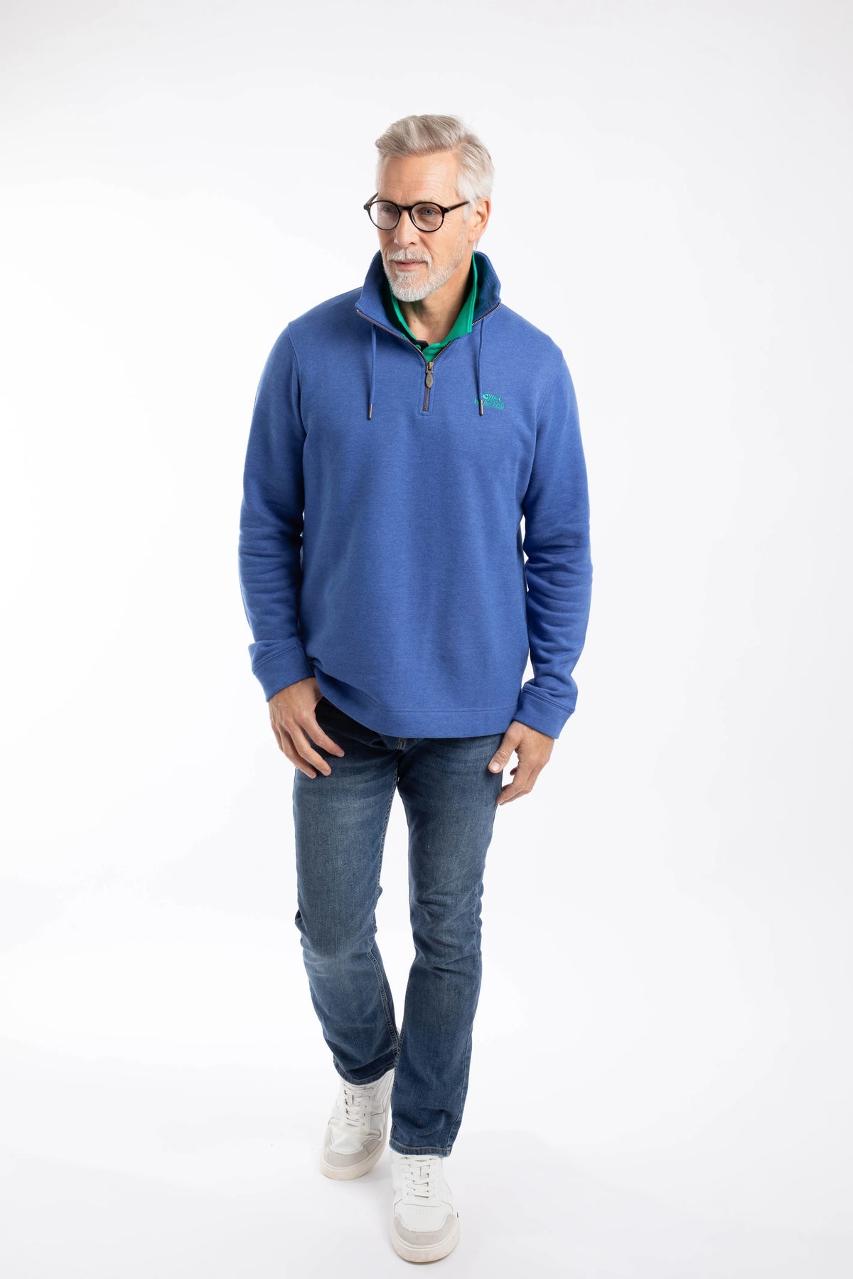 Weirdfish Brampton 1/4 Zip Sweatshirt | Weird Fish | Portwest - The Outdoor Shop