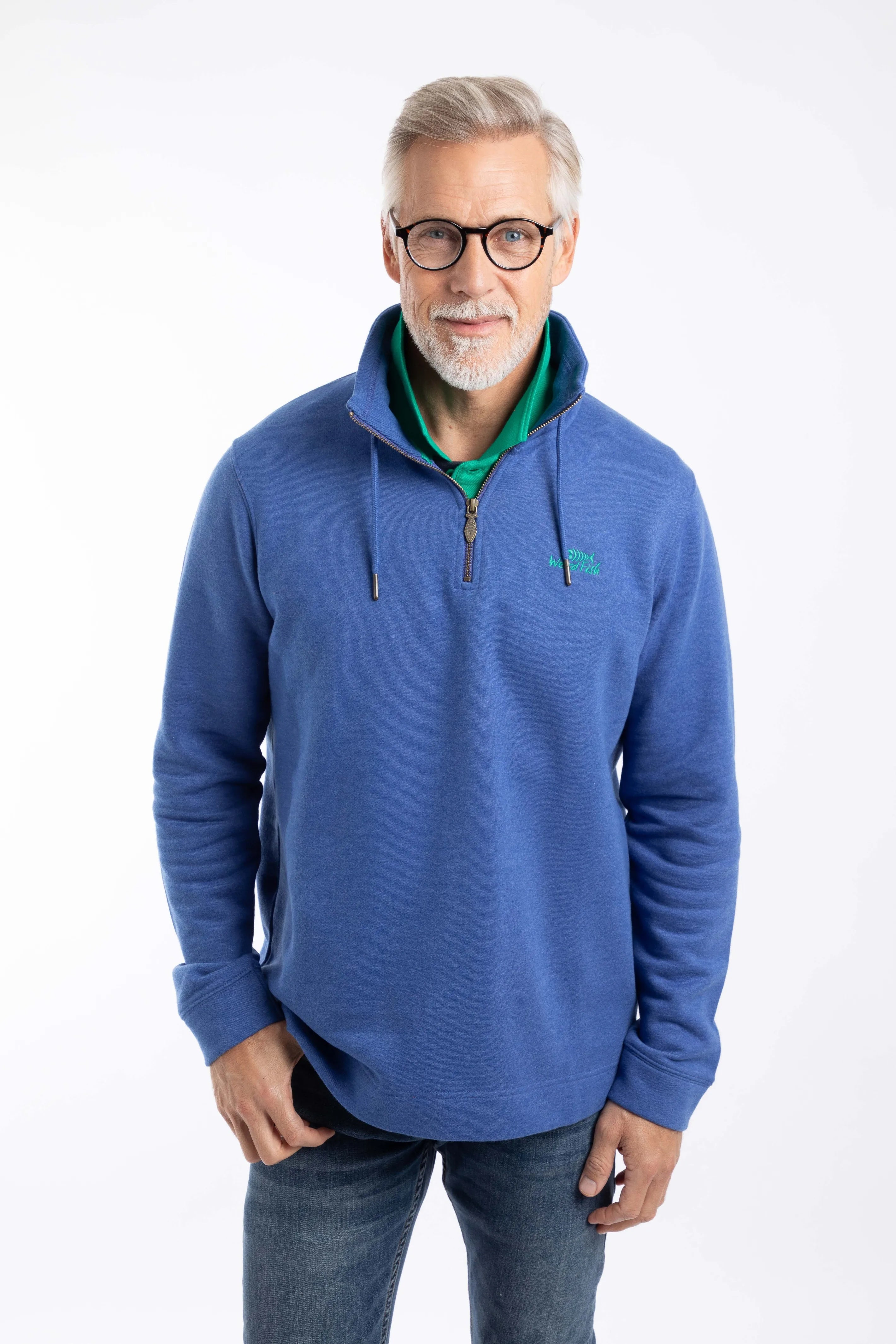 Weirdfish Brampton 1/4 Zip Sweatshirt | Weird Fish | Portwest - The Outdoor Shop