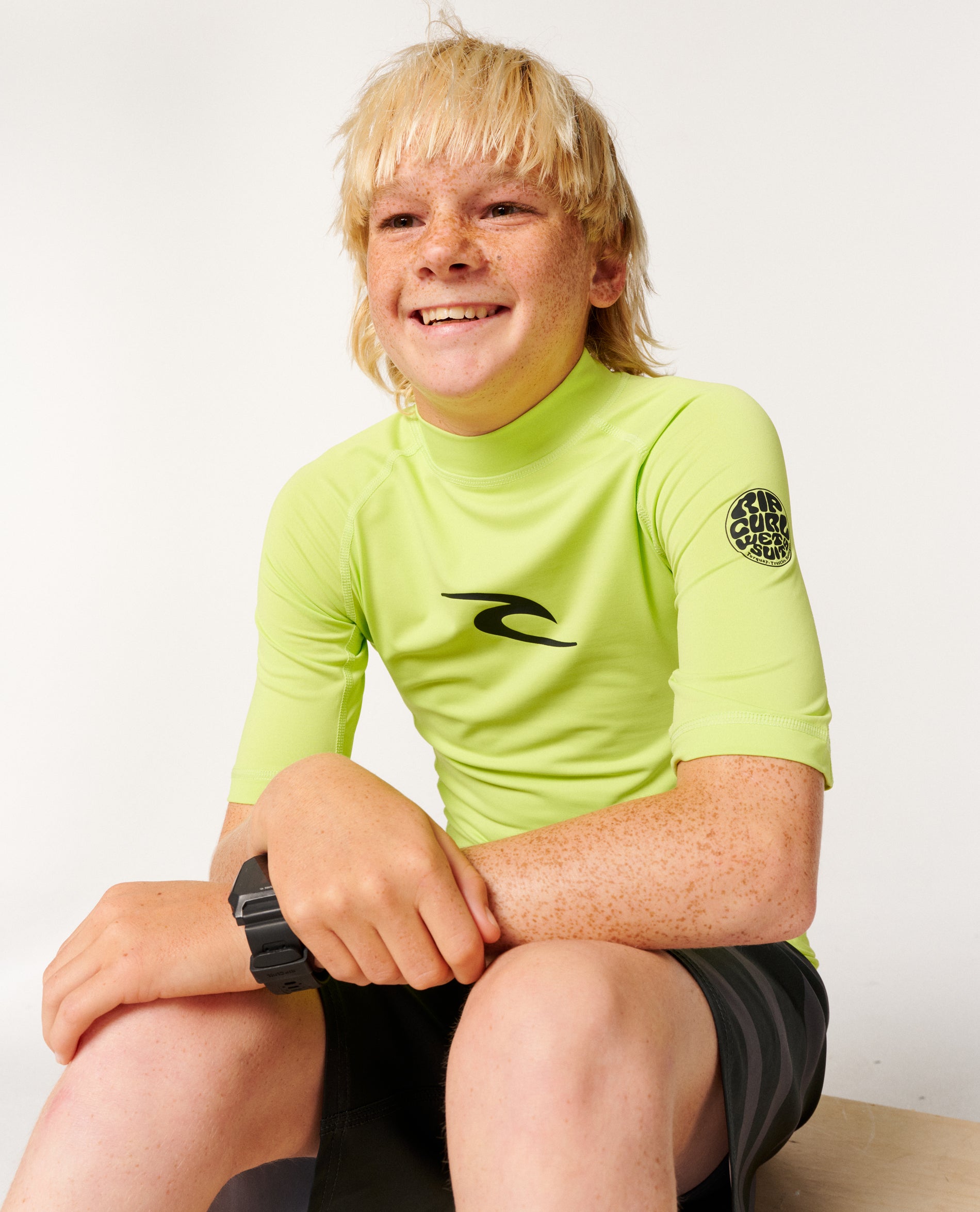 Rip Curl K Waves Upf S/S-Boy | Rip Curl | Portwest - The Outdoor Shop