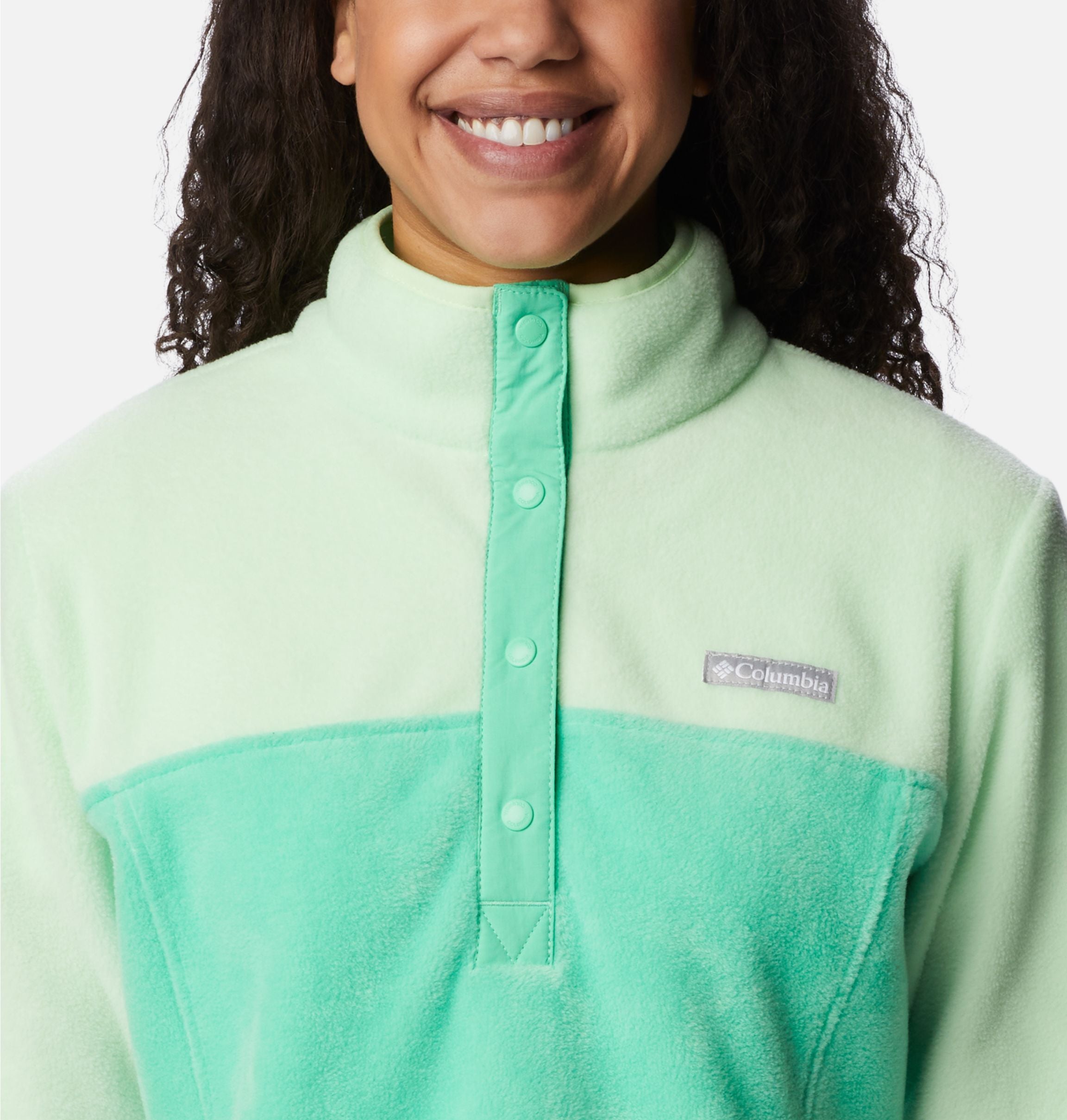 Columbia Womens Benton Spring Half Snap Pullover | Columbia | Portwest - The Outdoor Shop