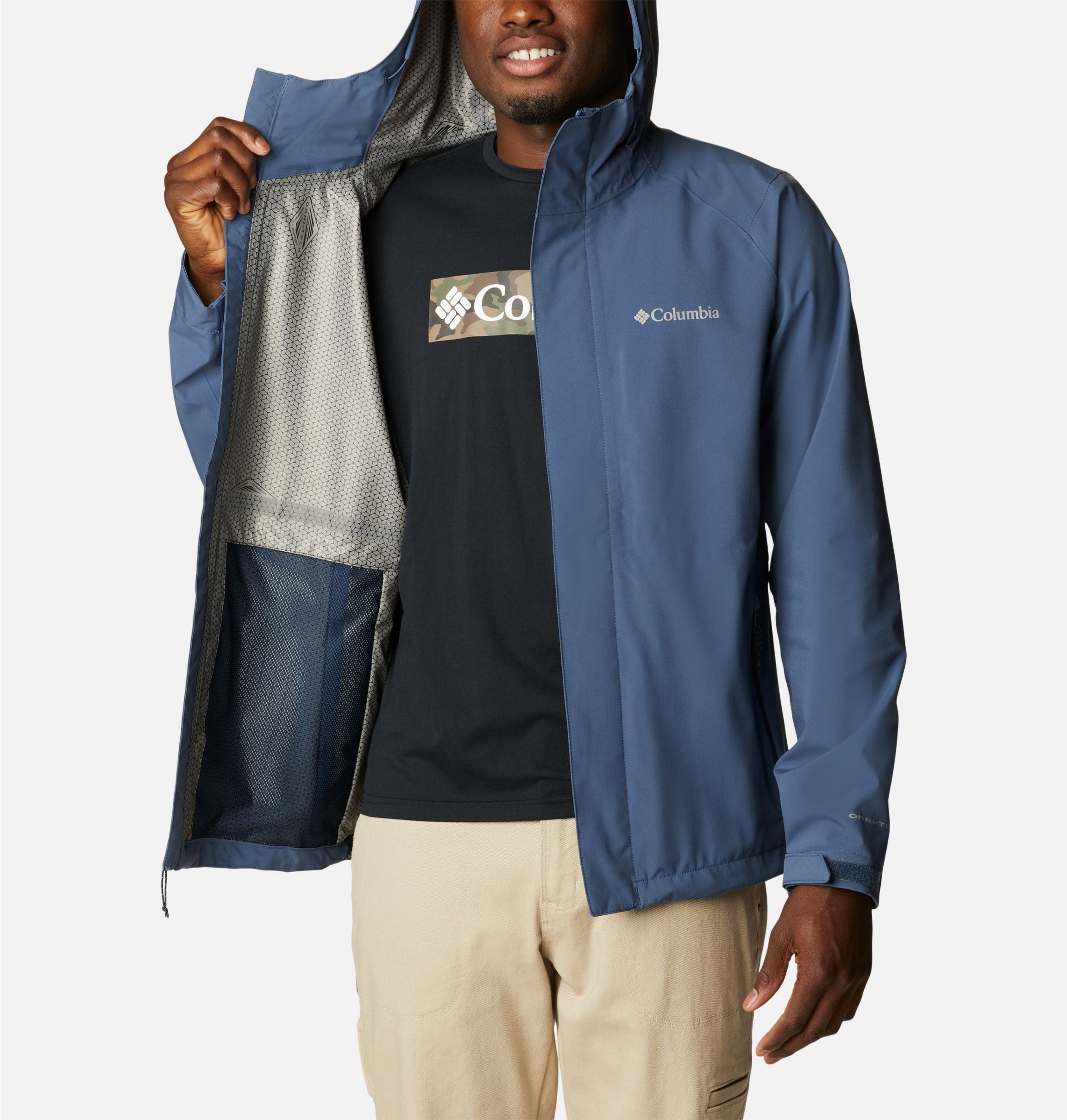 Columbia Men’s Earth Explorer™ Waterproof Shell Jacket | Columbia | Portwest - The Outdoor Shop