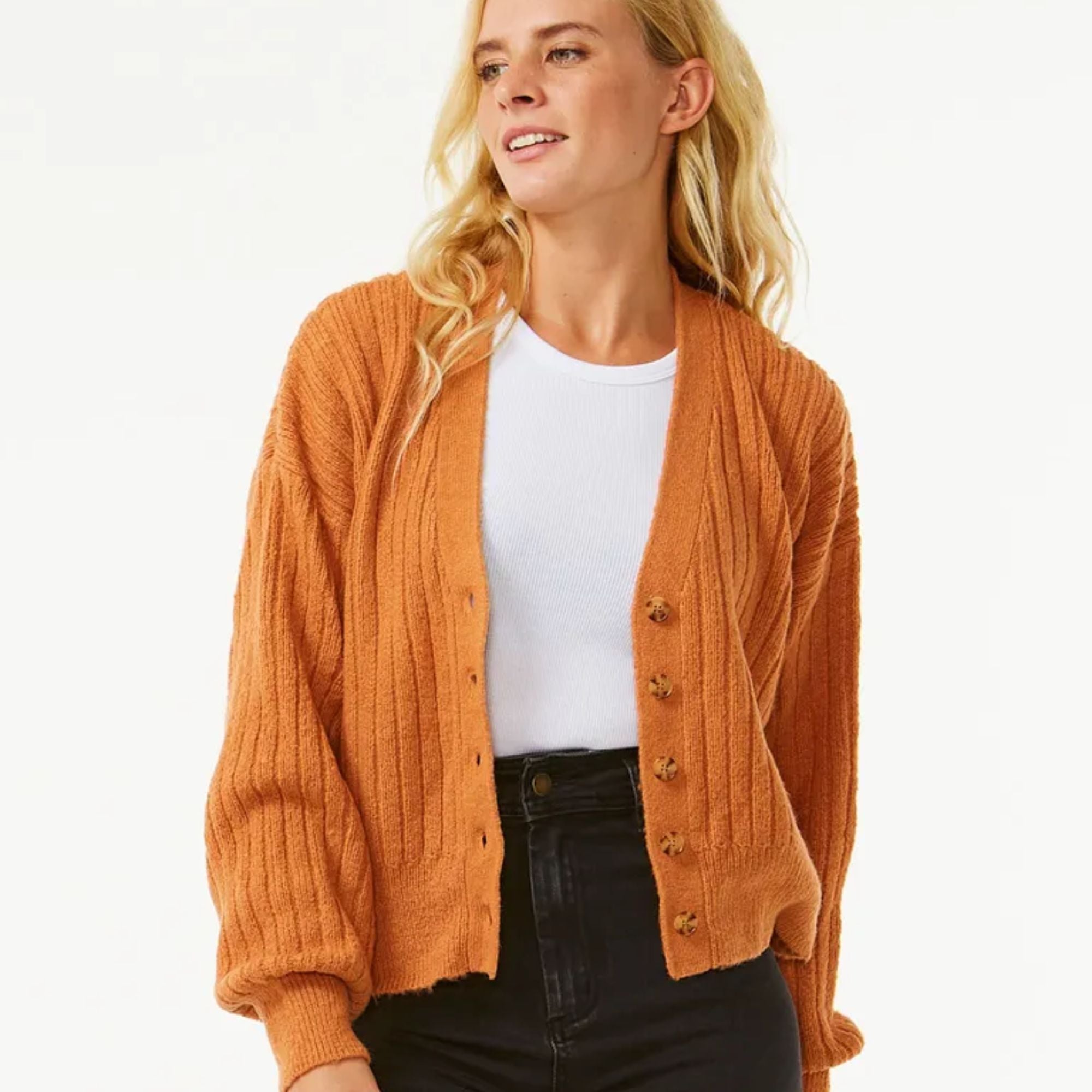 Ripcurl Afterglow Button Cardigan | RIPCURL | Portwest - The Outdoor Shop