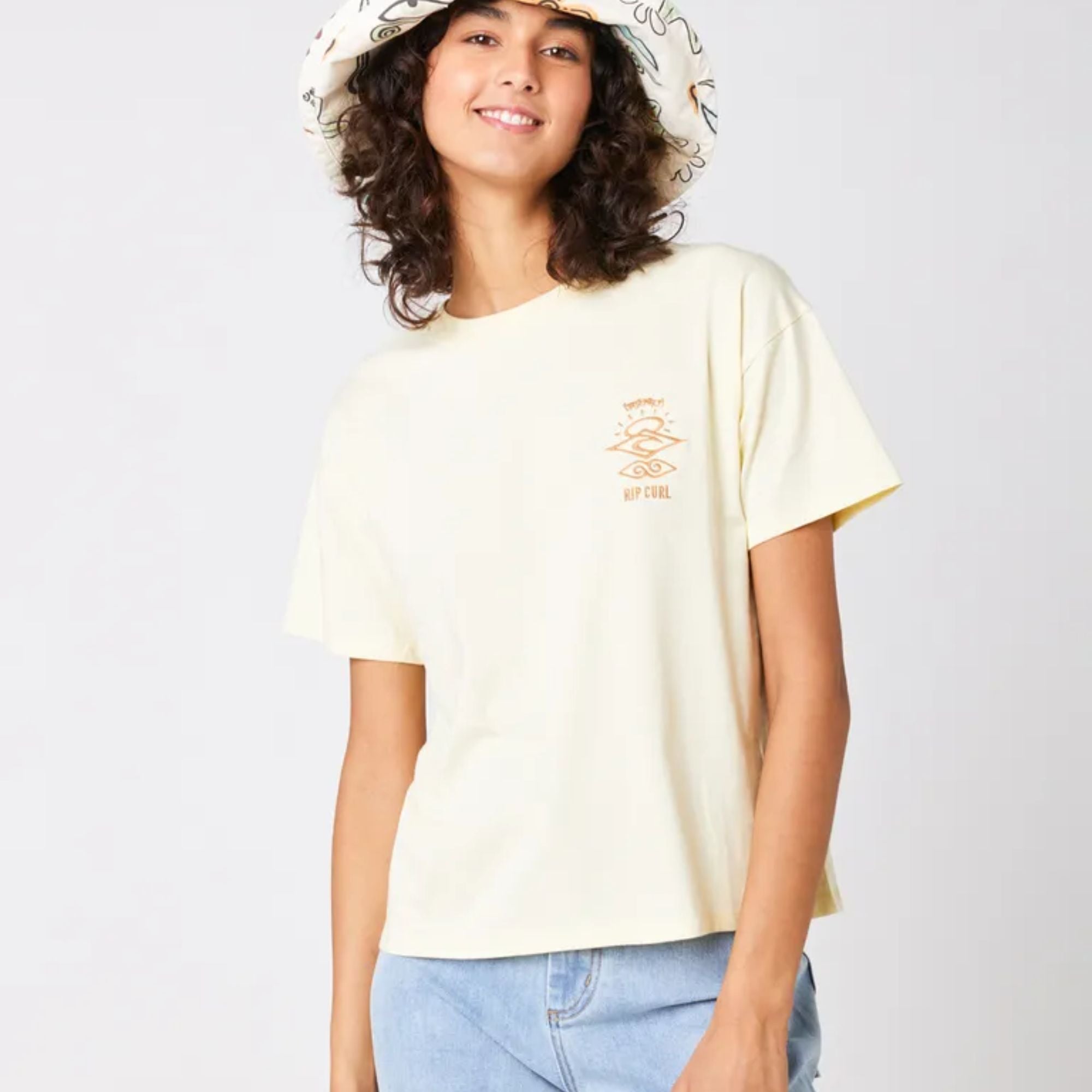 Ripcurl Women's Search Icon Relaxed Short Sleeve Tee - Need description | RIPCURL | Portwest - The Outdoor Shop