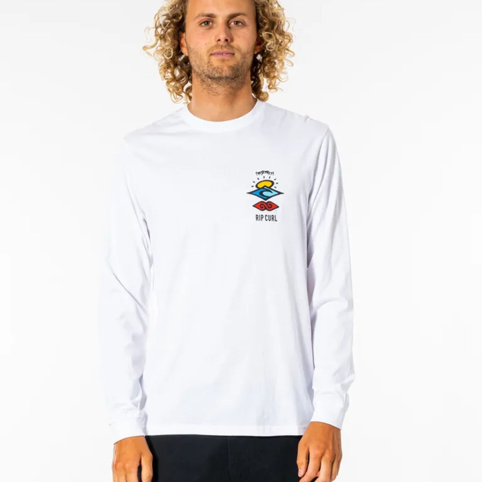 Ripcurl Search Icon Long Sleeve Tee | RIPCURL | Portwest - The Outdoor Shop