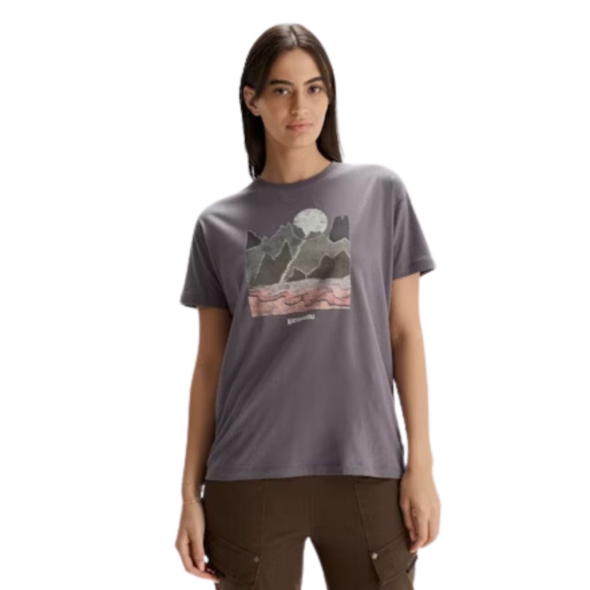 Kathmandu Women's Dawn Break Organic Cotton T-Shirt | KATHMANDU | Portwest - The Outdoor Shop