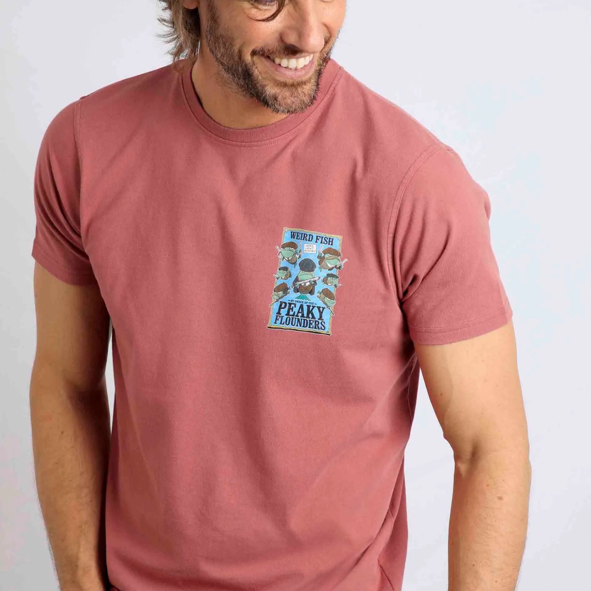 Weirdfish Peaky Flounders Artist T-Shirt