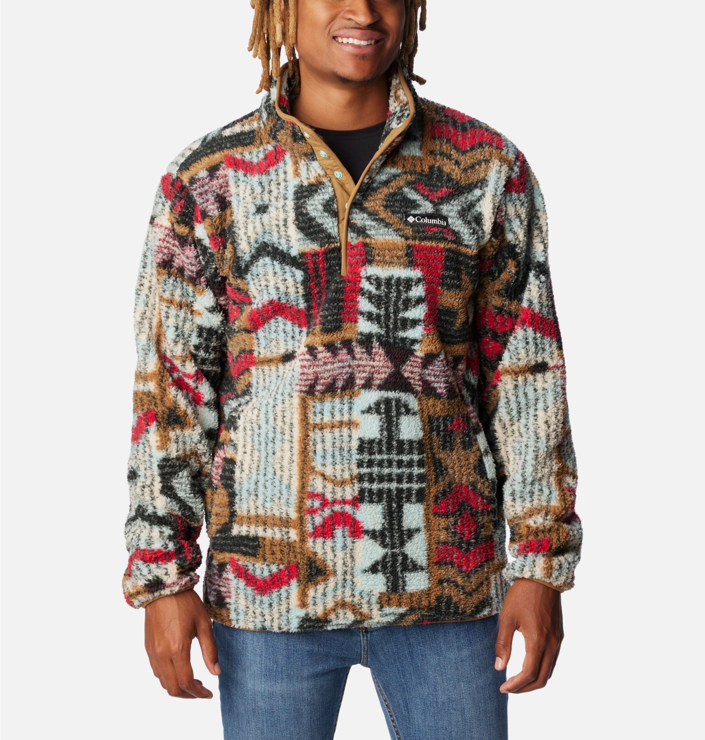Columbia Rugged Ridge II Sherpa Snap Fleece | COLUMBIA | Portwest - The Outdoor Shop
