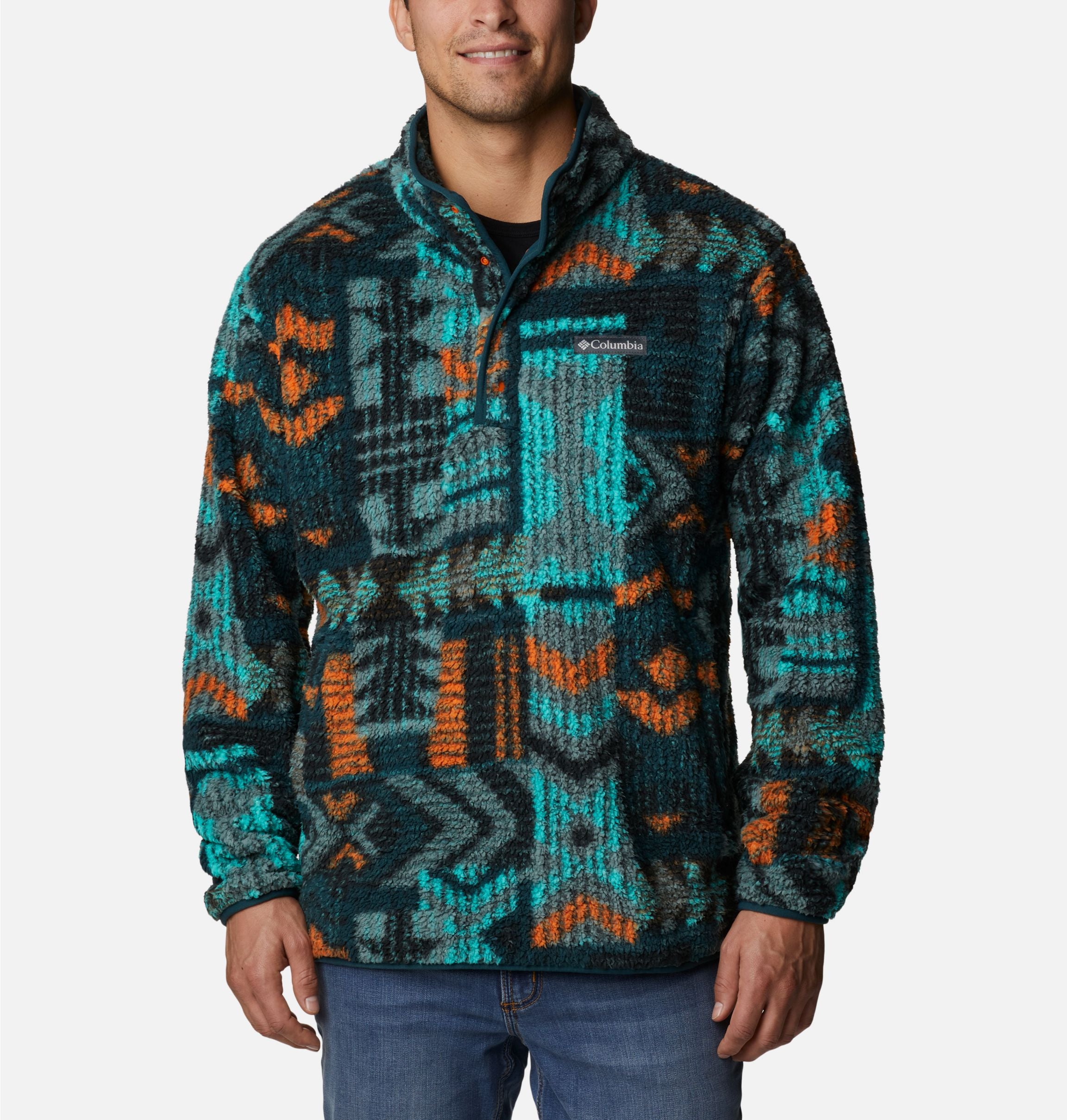 Columbia Rugged Ridge II Sherpa Snap Fleece | COLUMBIA | Portwest - The Outdoor Shop