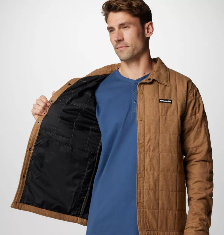 Men's Landroamer™ Quilted Shirt Jacket | Columbia | Portwest - The Outdoor Shop