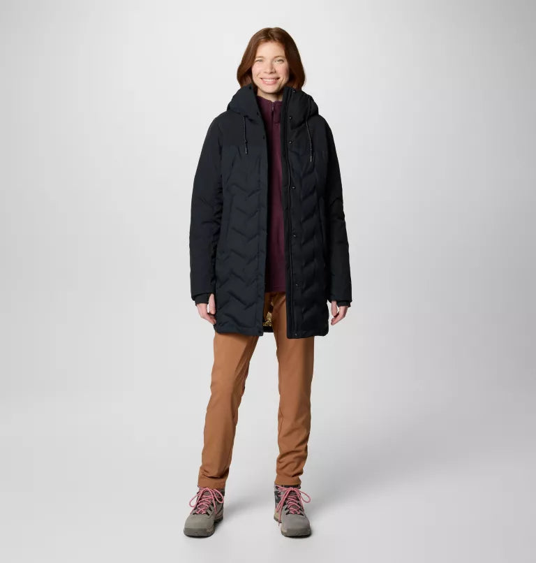 Women's Mountain Croo™ III Waterproof Hooded Mid Down Jacket | Columbia | Portwest - The Outdoor Shop