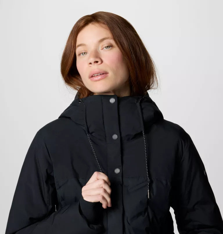 Women's Mountain Croo™ III Waterproof Hooded Mid Down Jacket | Columbia | Portwest - The Outdoor Shop
