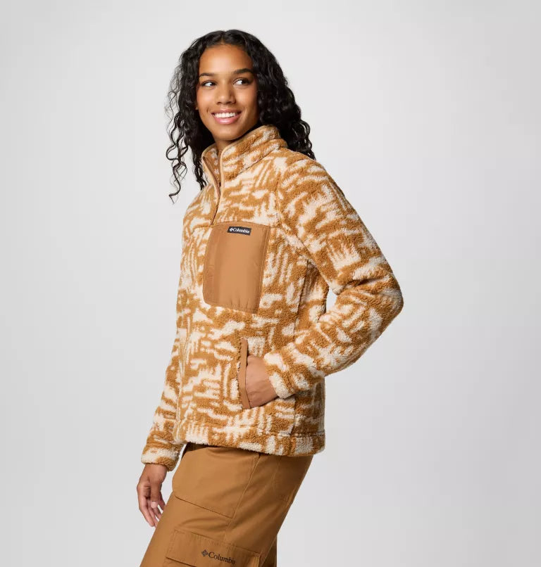 Women's West Bend™ II Sherpa Half Zip Fleece | Columbia | Portwest - The Outdoor Shop