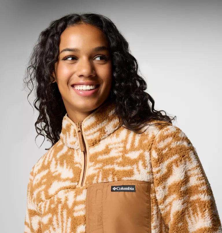 Women's West Bend™ II Sherpa Half Zip Fleece | Columbia | Portwest - The Outdoor Shop