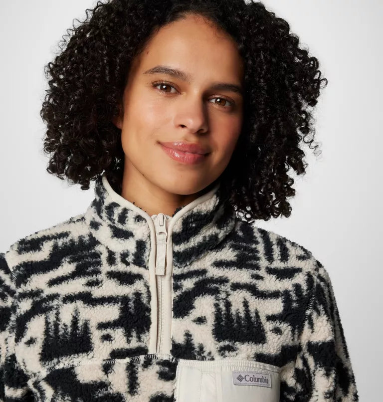 Women's West Bend™ II Sherpa Half Zip Fleece | Columbia | Portwest - The Outdoor Shop