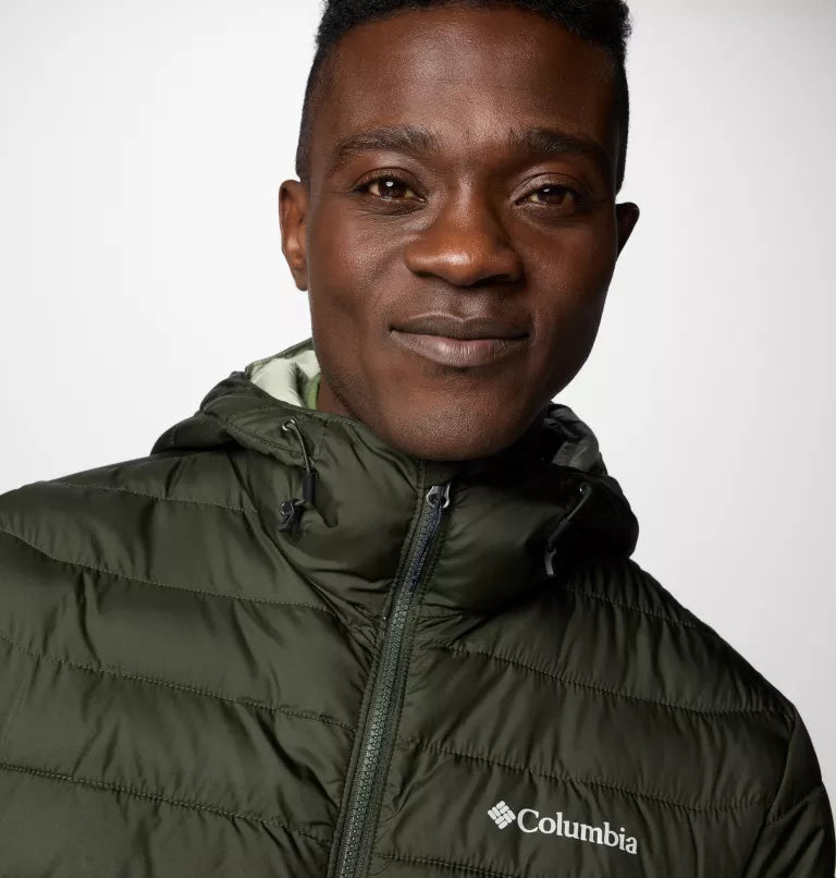 Men’s Powder Lite™ II Hooded Insulated Jacket | Columbia | Portwest - The Outdoor Shop