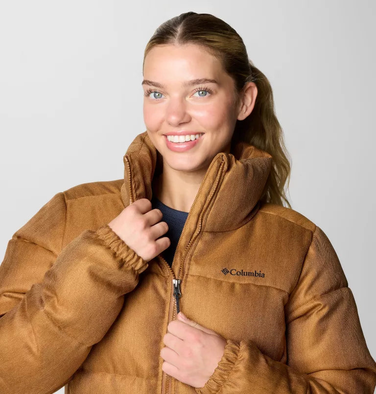 Women's Puffect™ Herringbone Puffer Jacket | Columbia | Portwest - The Outdoor Shop