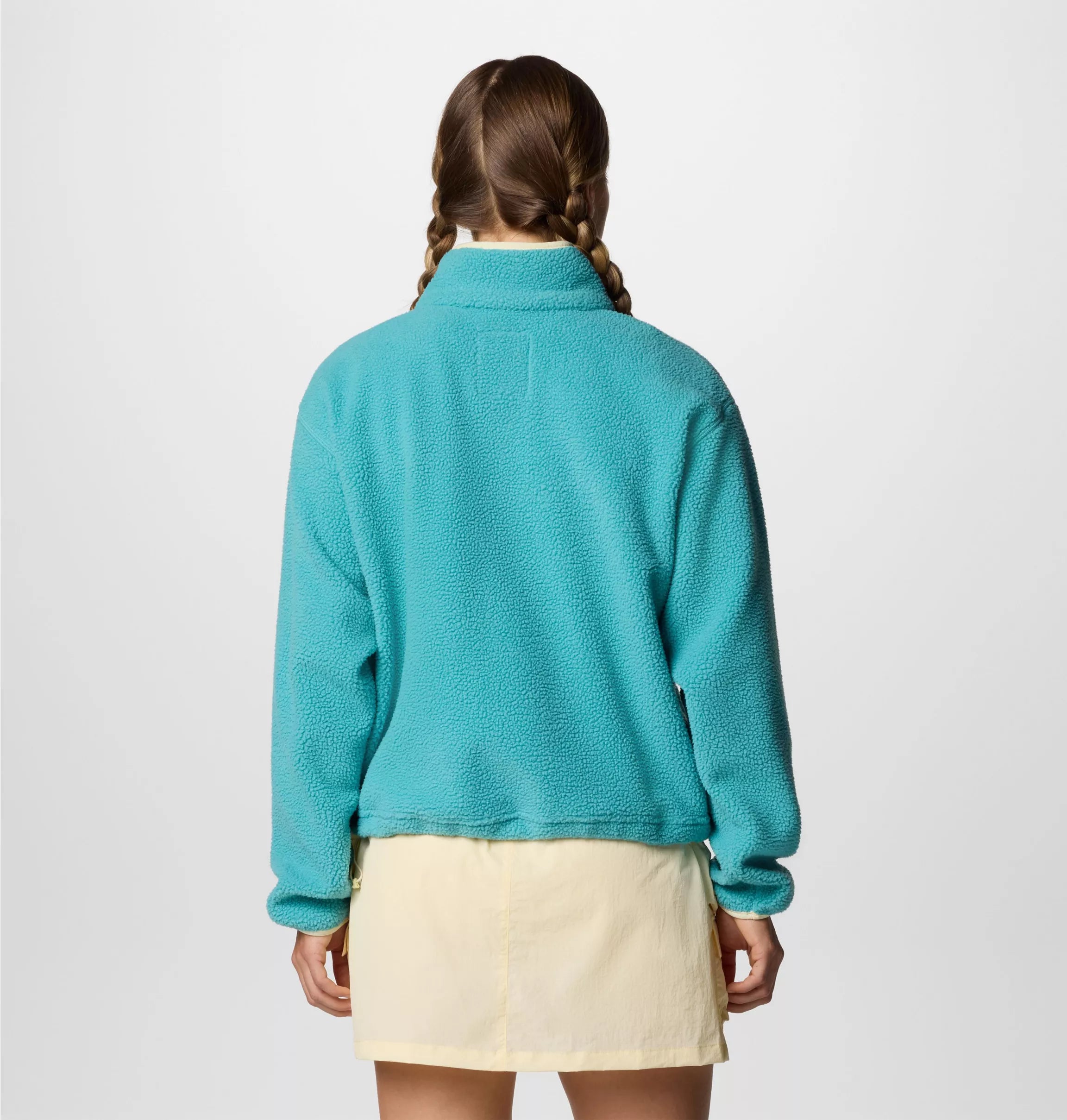 Women's Helvetia™ II Cropped Sherpa Half Snap Fleece | Columbia | Portwest - The Outdoor Shop