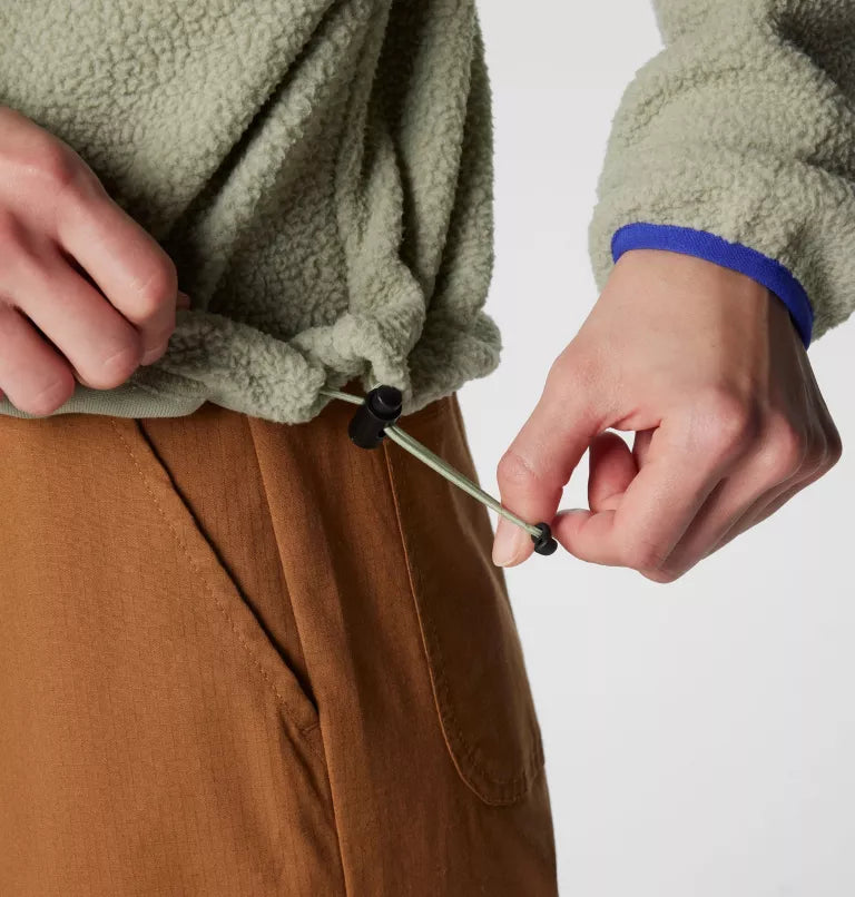 Women's Helvetia™ II Cropped Sherpa Half Snap Fleece | Columbia | Portwest - The Outdoor Shop