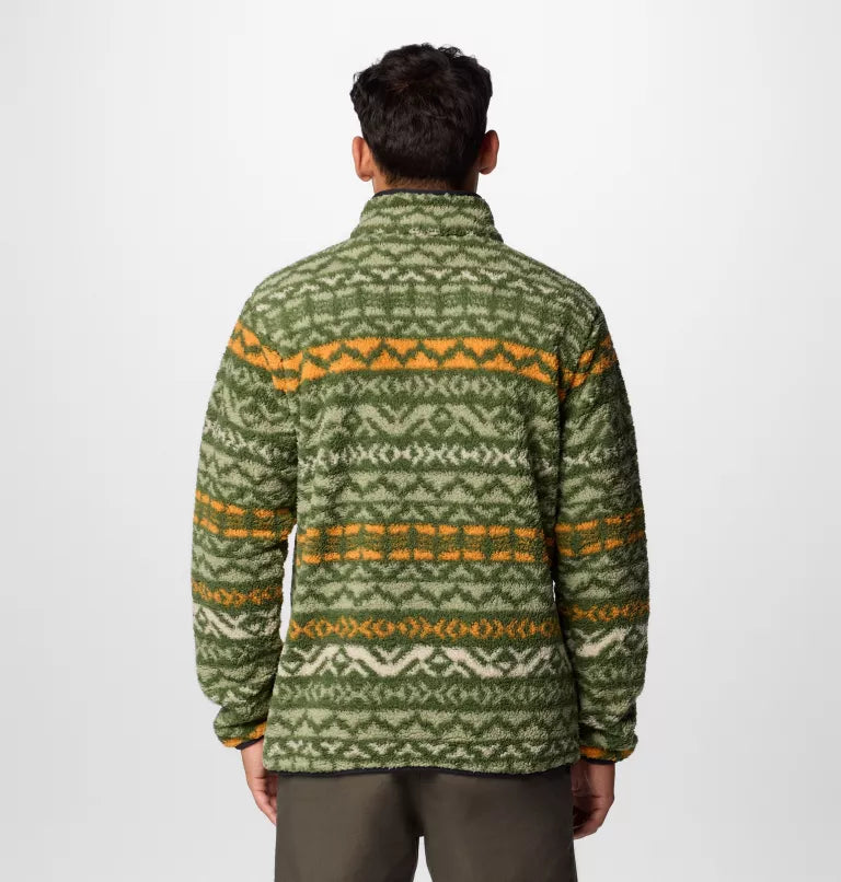 Men's Rugged Ridge™ III Printed Sherpa Half Snap Fleece | Columbia | Portwest - The Outdoor Shop