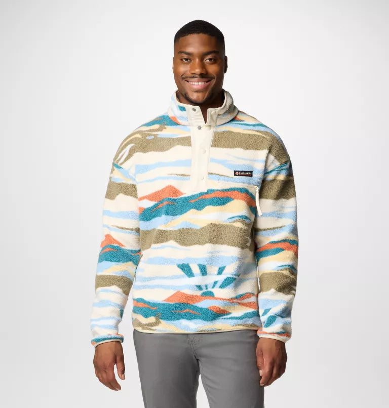 Men's Helvetia™ II Printed Half Snap Fleece | Columbia | Portwest - The Outdoor Shop